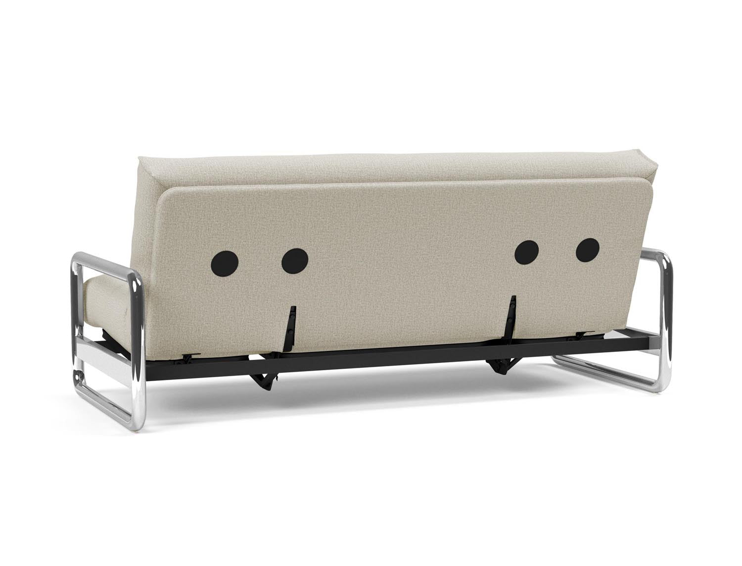 Entdecken Sie das Lomira Schlafsofa 140 Nordic Soft Spring von Innovation Living – stilvolles Design trifft auf höchsten Schlafkomfort für Ihr Zuhause.