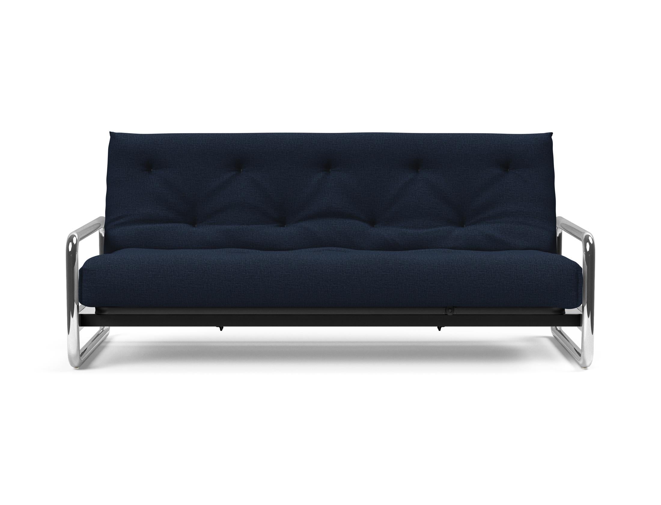 Entdecken Sie das Lomira Schlafsofa 140 Nordic Soft Spring von Innovation Living – stilvolles Design trifft auf hervorragende Schlafqualität.