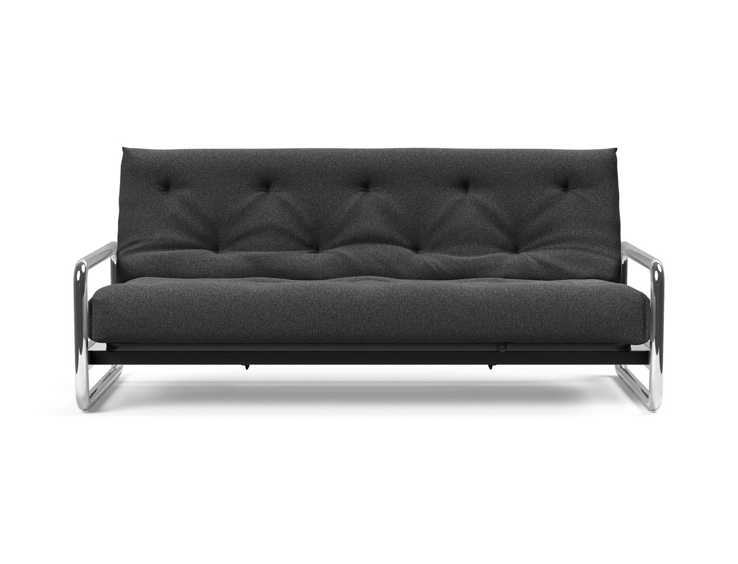 Erleben Sie das Lomira Schlafsofa 140 Nordic Soft Spring von Innovation Living – eine perfekte Kombination aus modernem Stil und optimalem Komfort für erholsame Nächte.