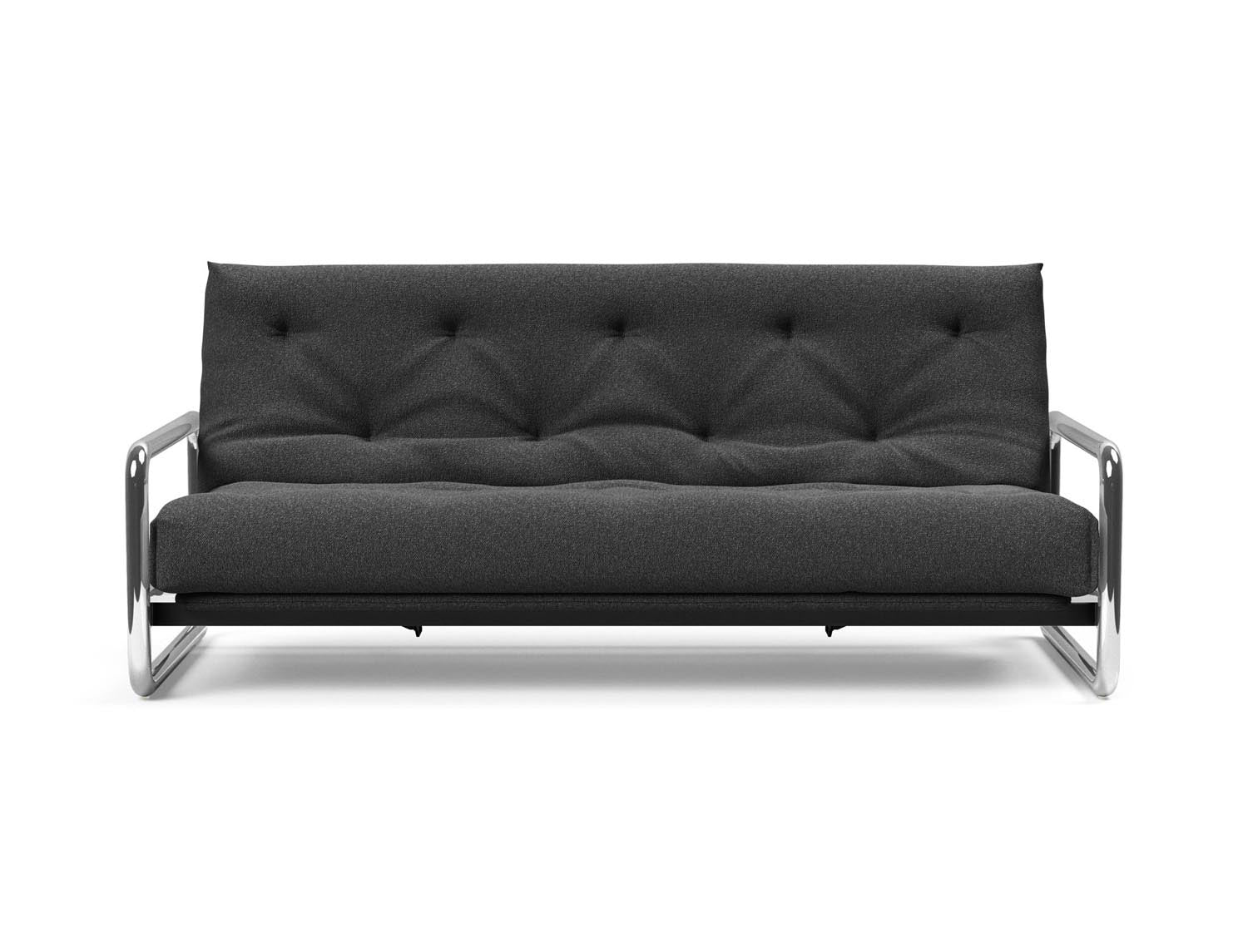 Erleben Sie das Lomira Schlafsofa 140 Nordic von Innovation Living – elegantes skandinavisches Design und optimaler Komfort dank Soft Spring Bezug.