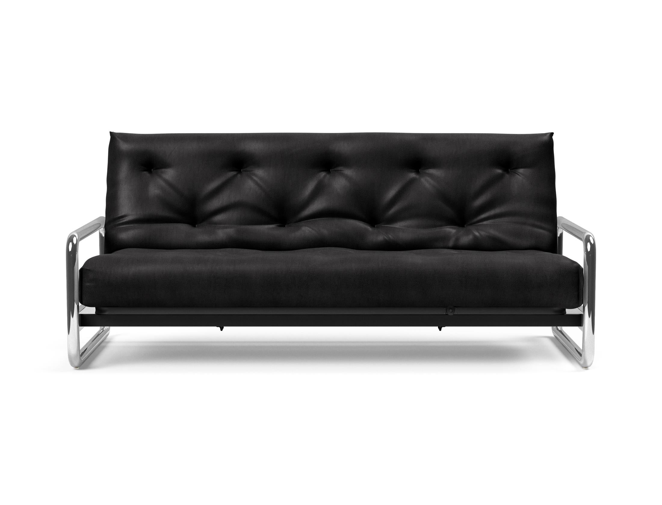 Erleben Sie das Lomira Schlafsofa 140 Nordic Soft Spring von Innovation Living – eine perfekte Kombination aus modernem Stil und optimalem Komfort für erholsame Nächte.