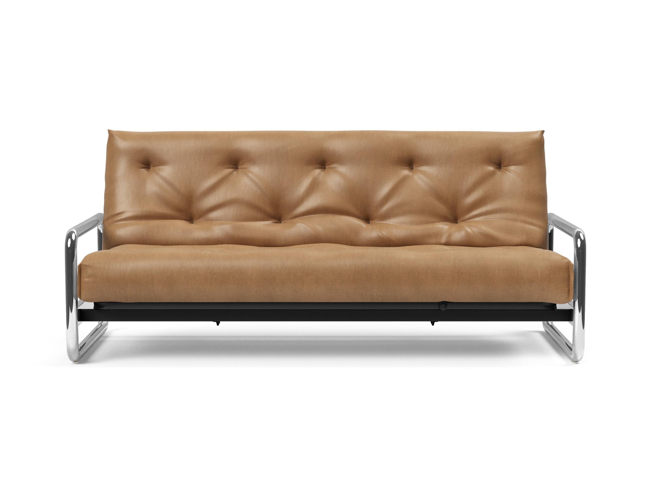 Entdecken Sie das Lomira Schlafsofa 140 Nordic Soft Spring von Innovation Living – stilvolles Design trifft auf höchsten Schlafkomfort für Ihr Zuhause.