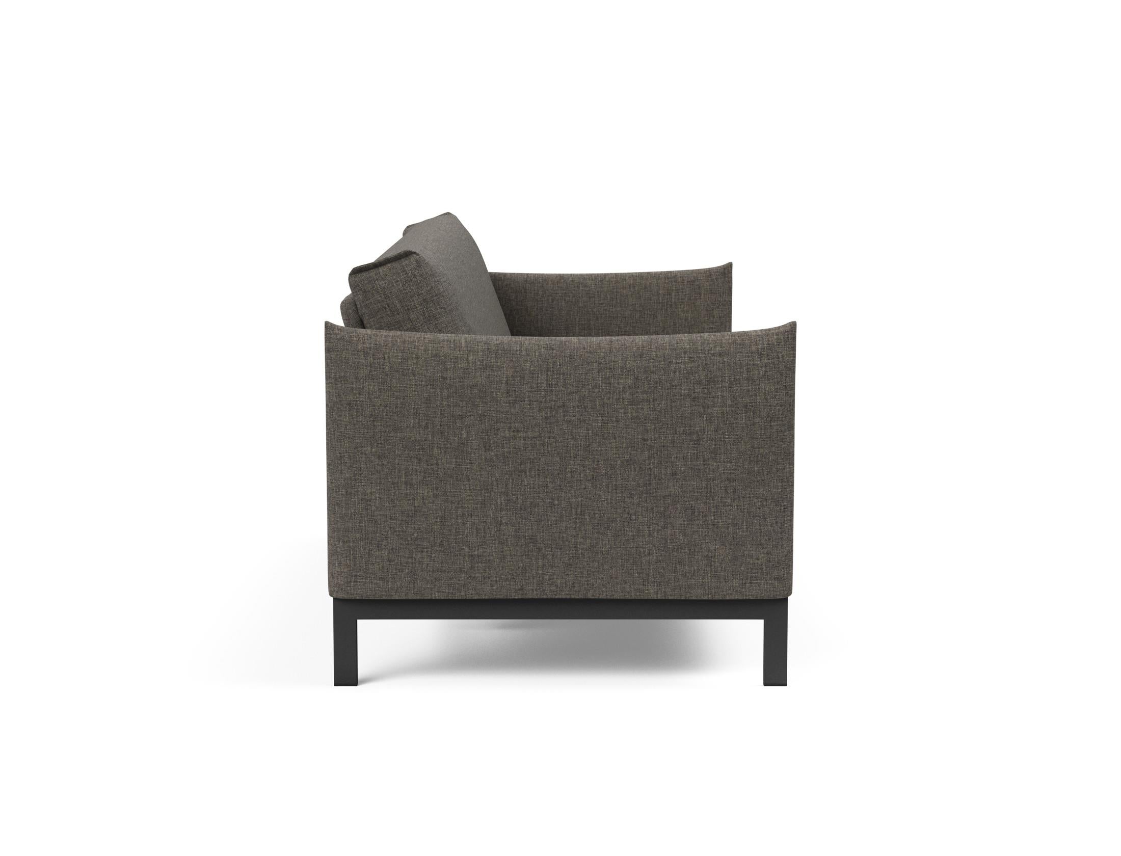 Erleben Sie das Junus 140 Bettsofa mit stilvollem Nordic Cover und Soft Spring, das Funktionalität und skandinavisches Flair in Ihr Wohnzimmer bringt.