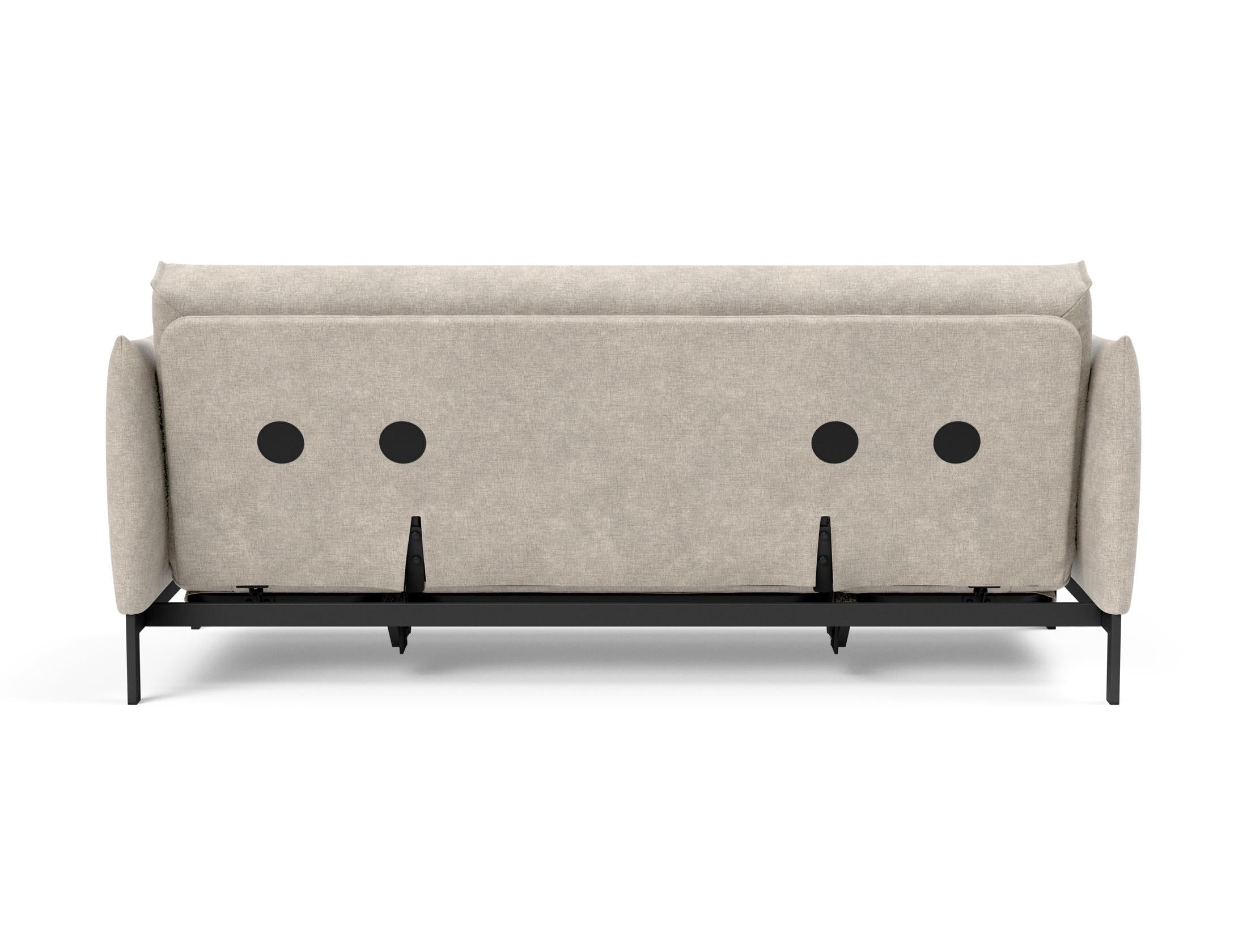 Entdecken Sie das Junus 140 Bettsofa mit elegantem Nordic Cover und komfortablem Soft Spring, ideal für modernes Wohnen und entspannte Nächte.
