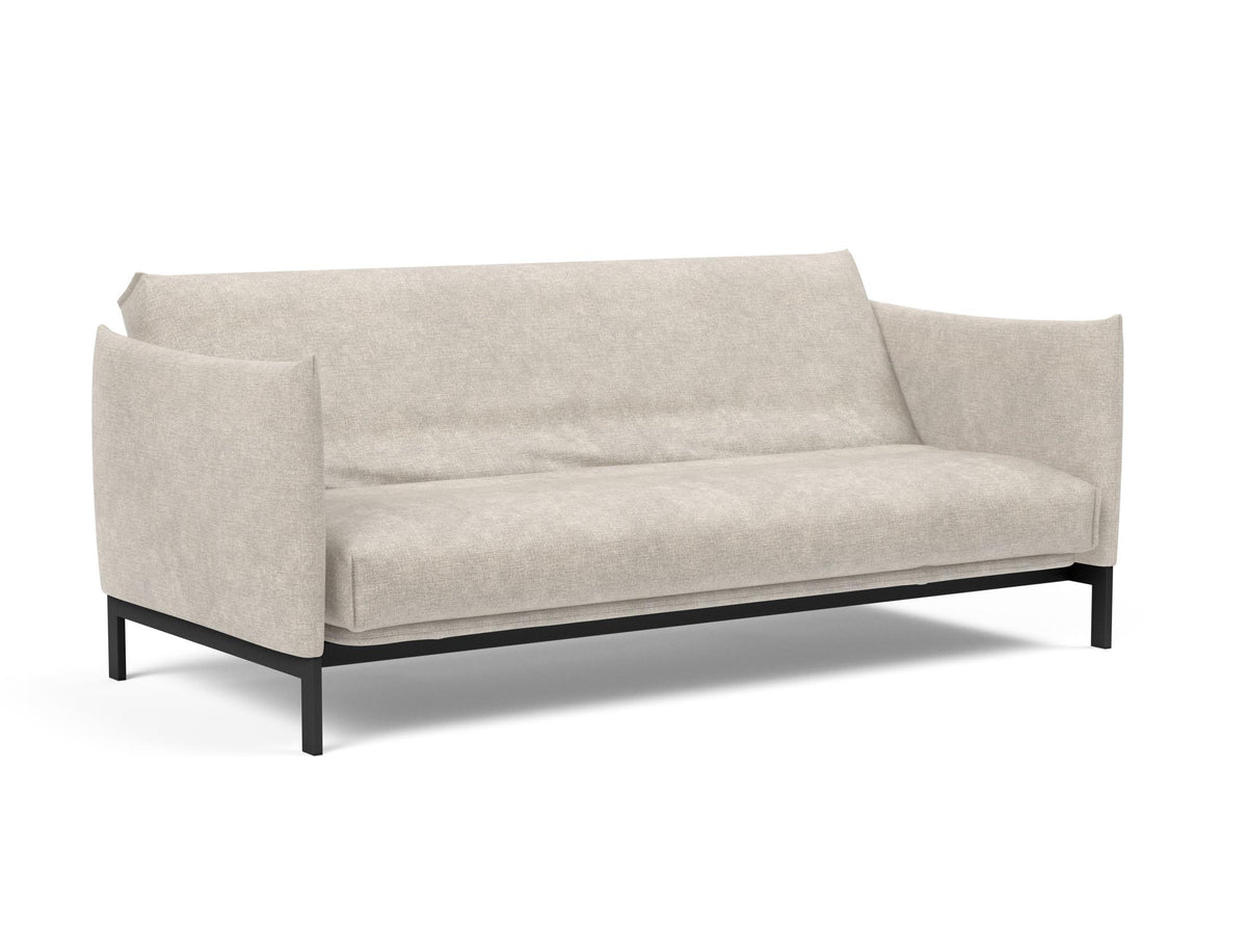 Junus 140 Bettsofa Nordic Cover mit Gestellbezug Soft Spring in 280 Avella Sand präsentiert im Onlineshop von KAQTU Design AG. Bettsofa ist von Innovation Living