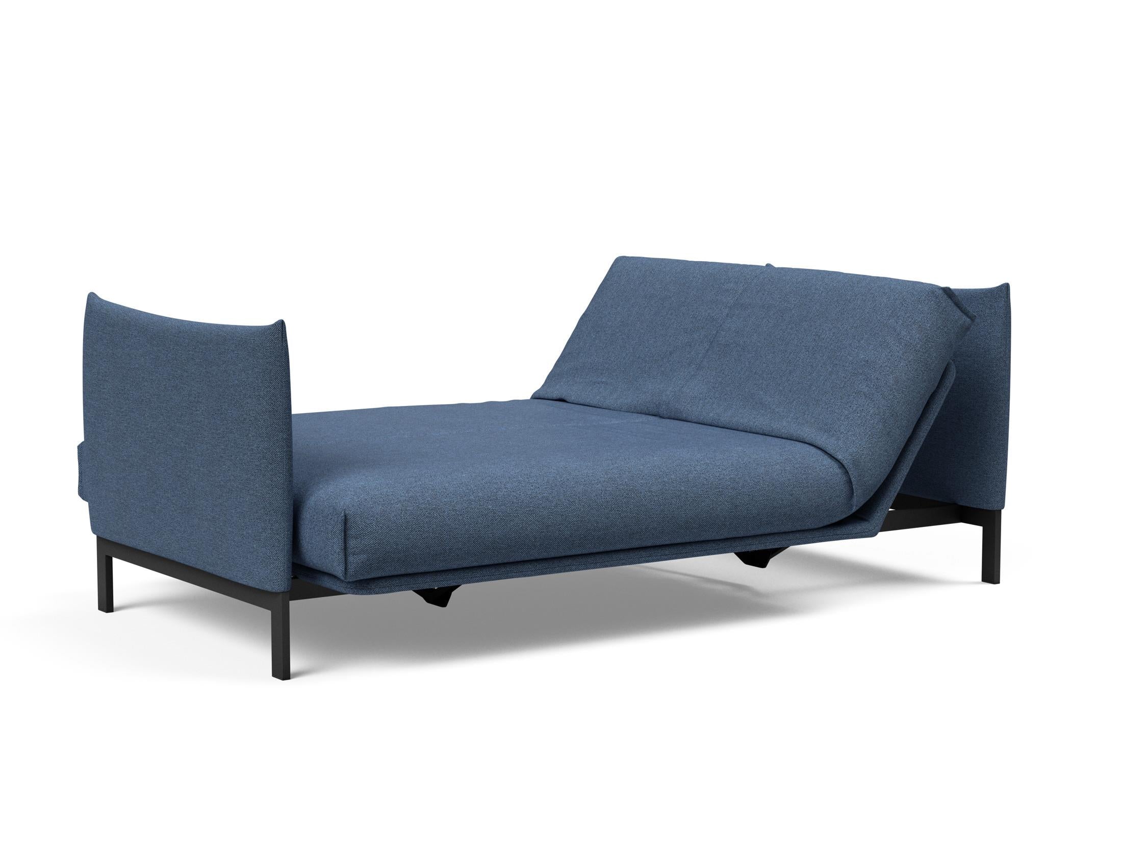Entdecken Sie das Junus 140 Bettsofa mit Nordic Cover von Innovation Living – stilvolles Design trifft auf hohen Schlafkomfort für Ihr Zuhause.