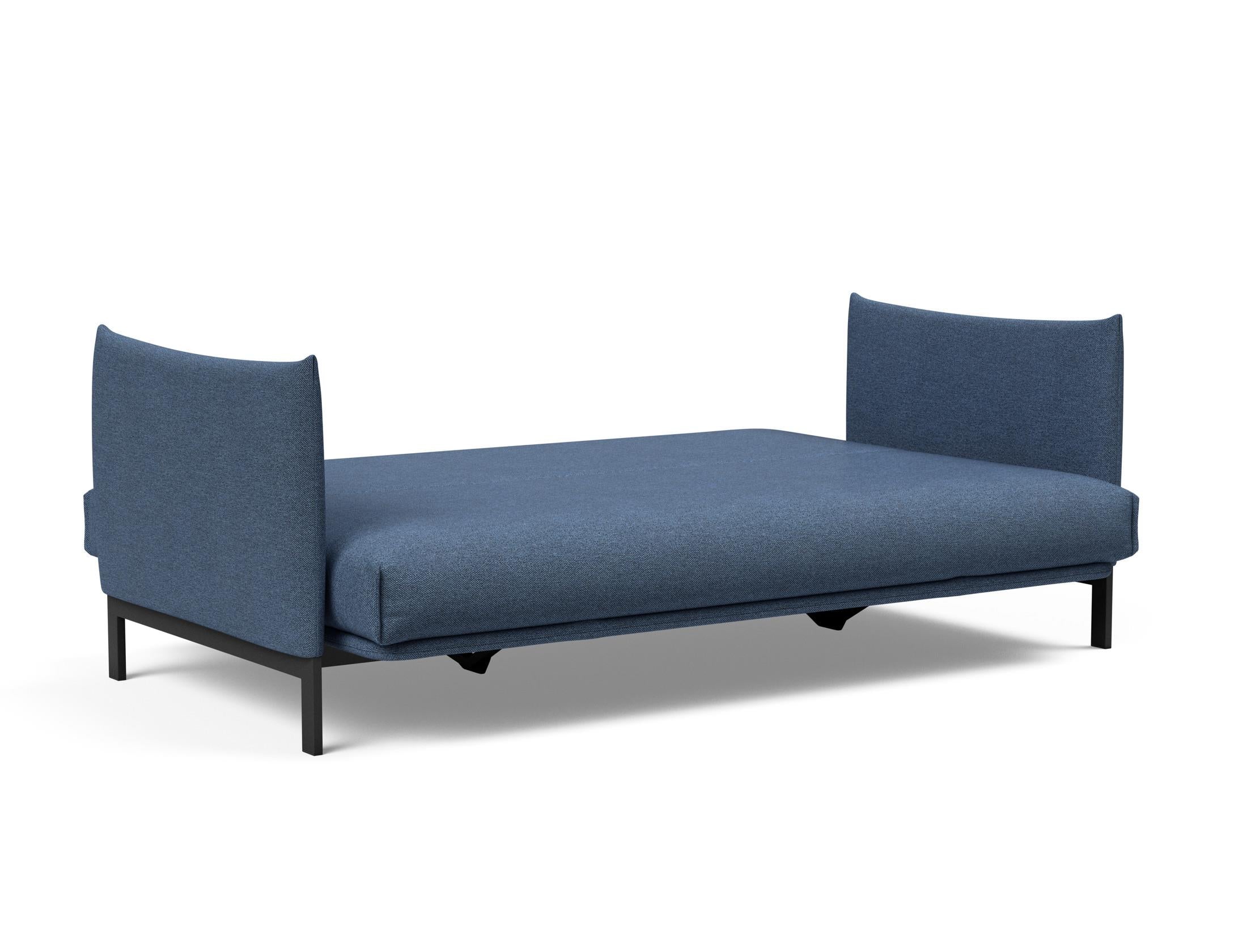 Erleben Sie das Junus 140 Bettsofa mit Nordic Cover von Innovation Living – eine perfekte Kombination aus modernem Stil und optimalem Schlafkomfort.
