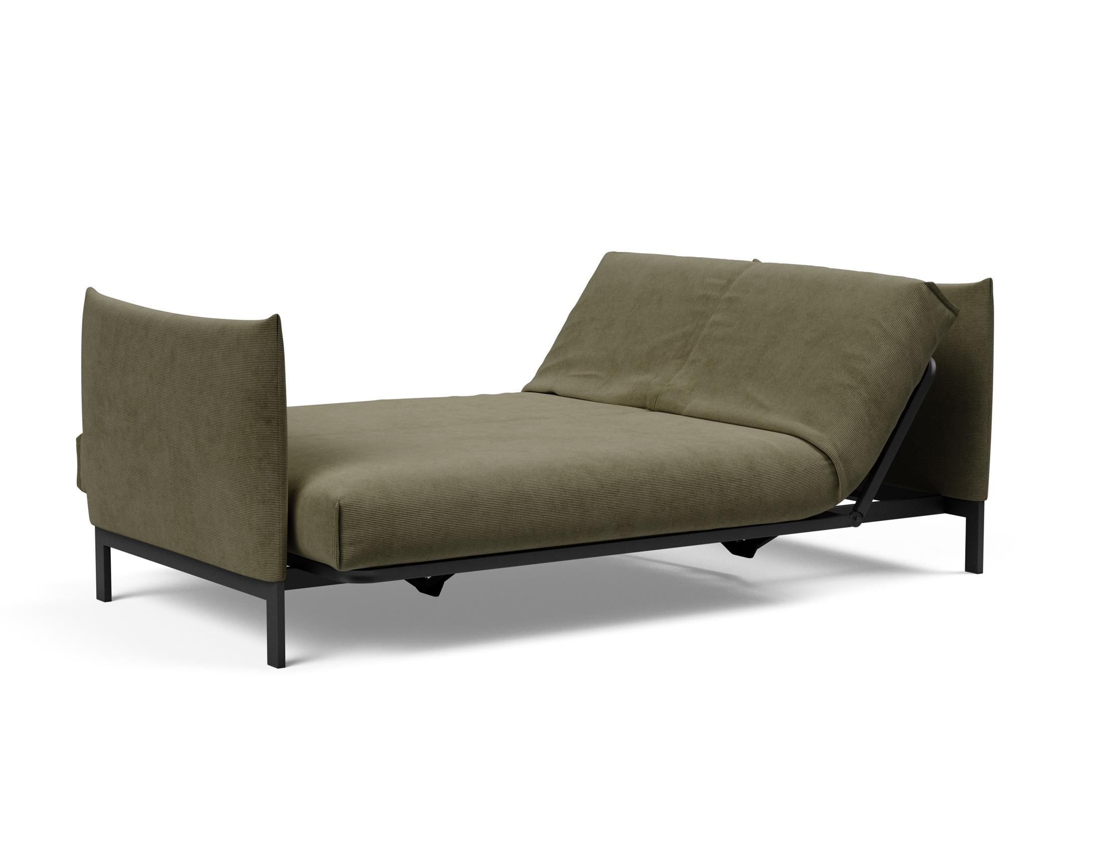 Entdecken Sie das Junus 140 Bettsofa mit Nordic Cover von Innovation Living – stilvolles Design trifft auf höchsten Schlafkomfort für jeden Tag.
