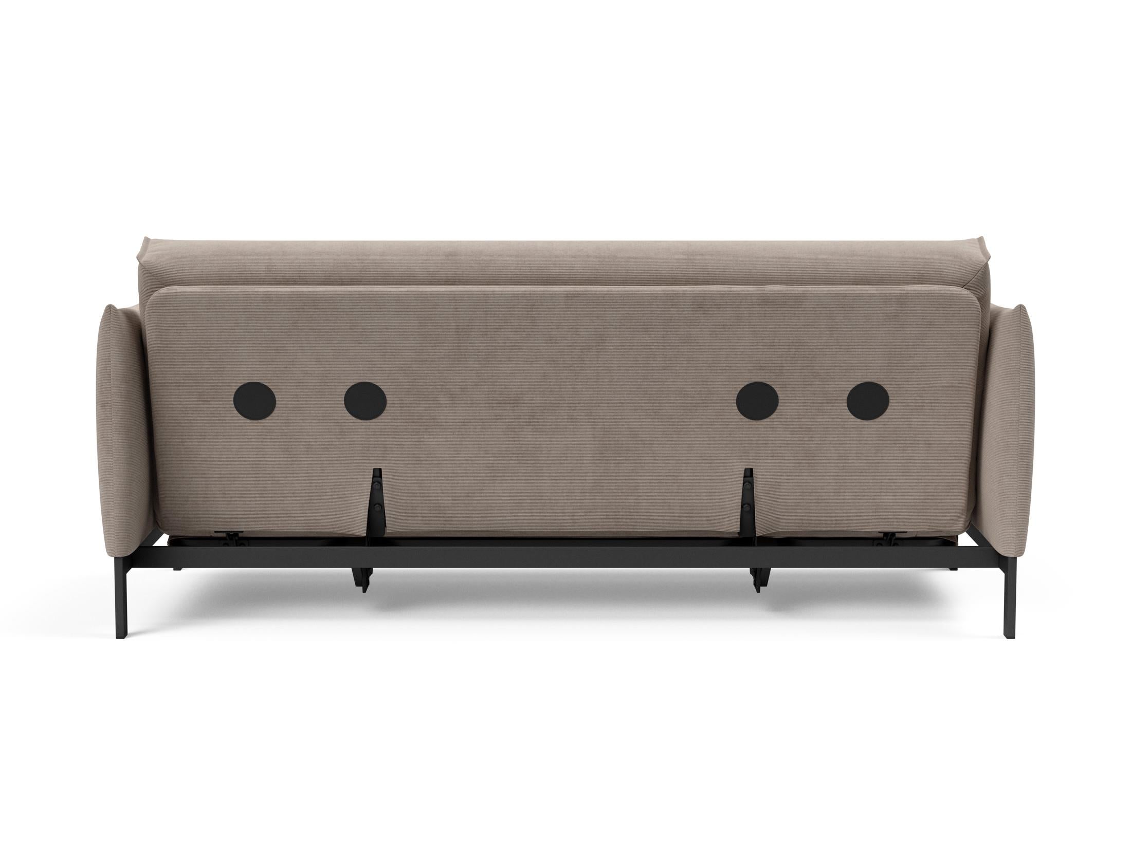 Entdecken Sie das Junus 140 Bettsofa mit elegantem Nordic Cover und komfortablem Soft Spring, ideal für modernes Wohnen und entspannte Nächte.