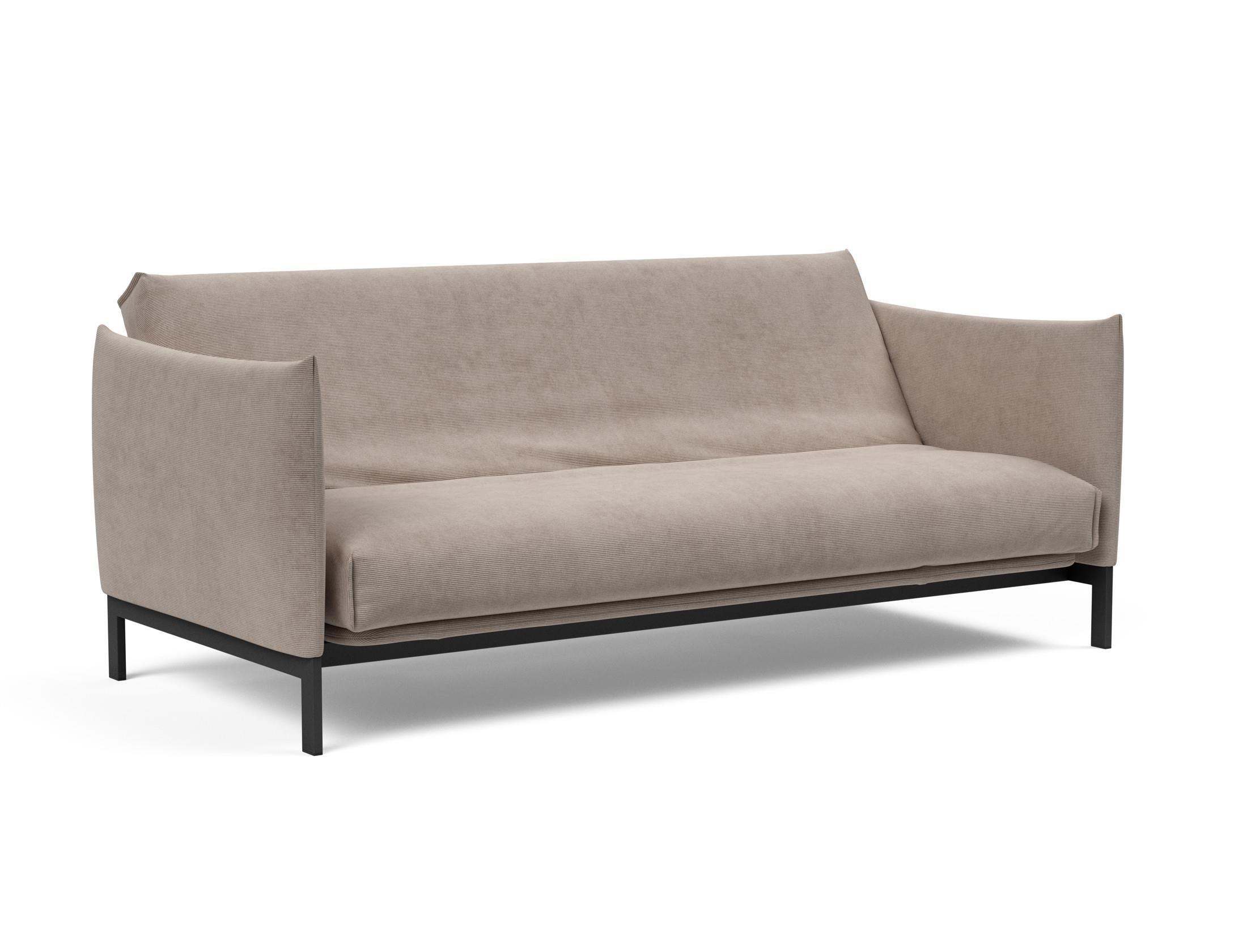 Entdecken Sie das Junus 140 Bettsofa mit elegantem Nordic Cover und komfortablem Soft Spring, ideal für modernes Wohnen und entspannte Nächte.