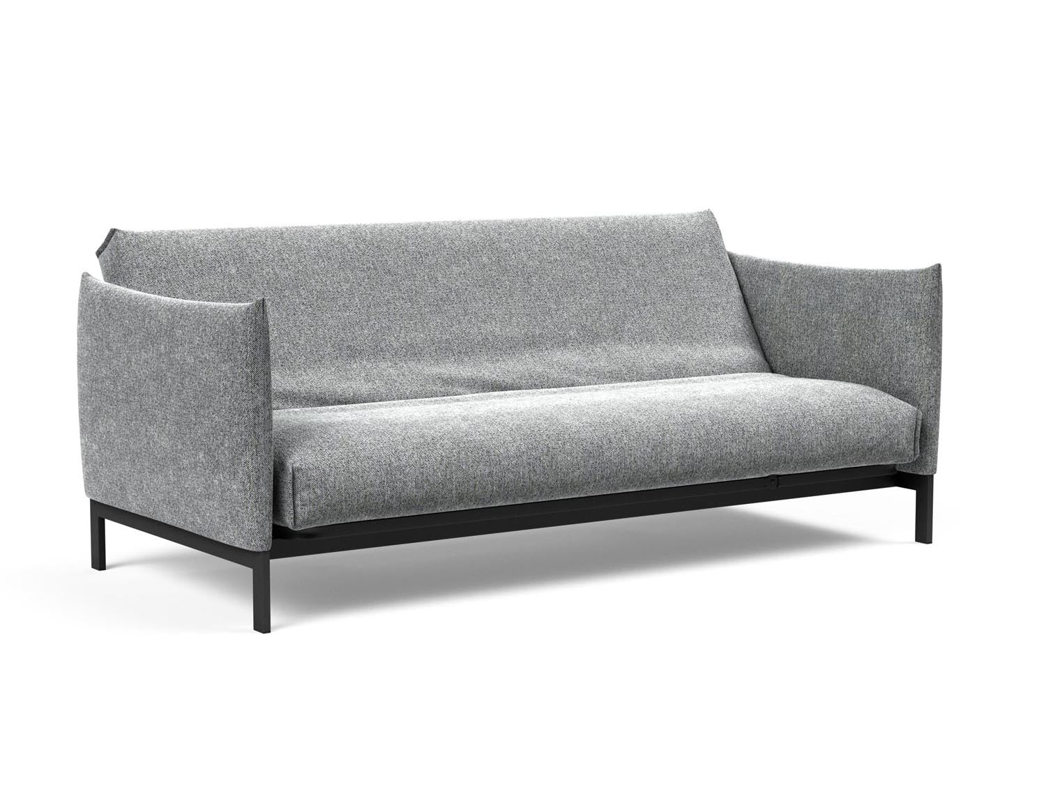 Erleben Sie das Junus 140 Bettsofa mit Nordic Cover von Innovation Living – eine perfekte Kombination aus modernem Stil und optimalem Komfort für Tag und Nacht.