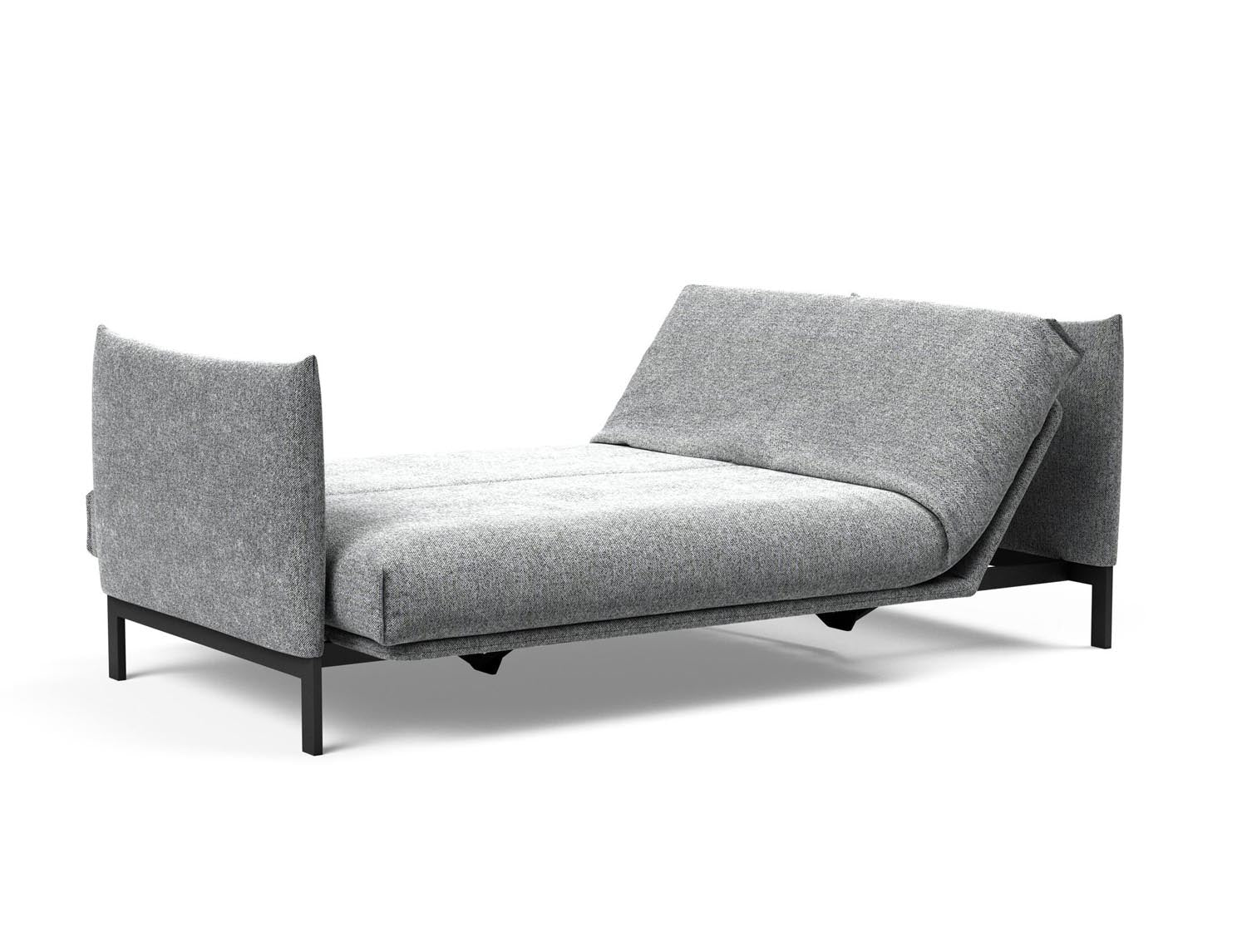 Erleben Sie das Junus 140 Bettsofa mit stilvollem Nordic Cover und Soft Spring, perfekt für gemütliche Abende und stilvolle Einrichtung.