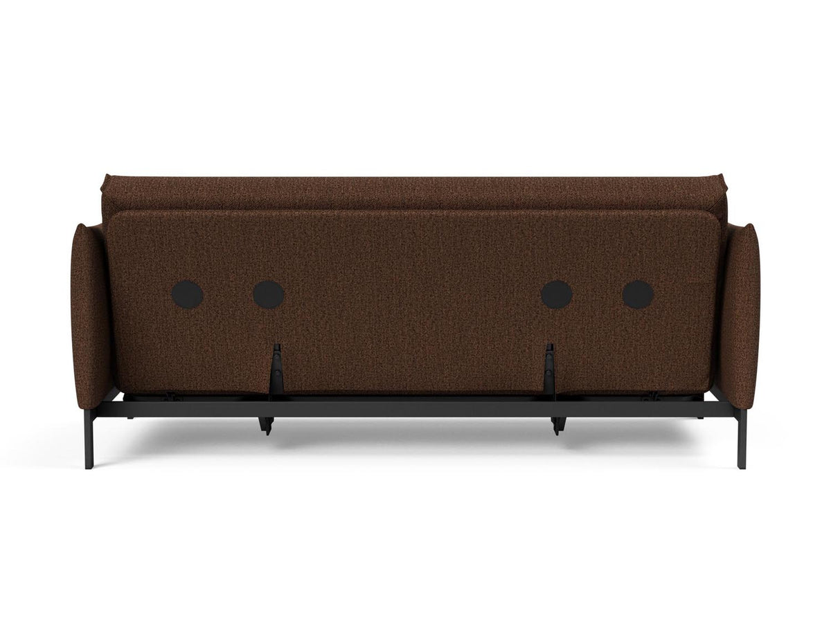 Junus 140 Bettsofa Nordic Cover mit Gestellbezug Soft Spring in 359 Taura Cappuccino präsentiert im Onlineshop von KAQTU Design AG. Bettsofa ist von Innovation Living