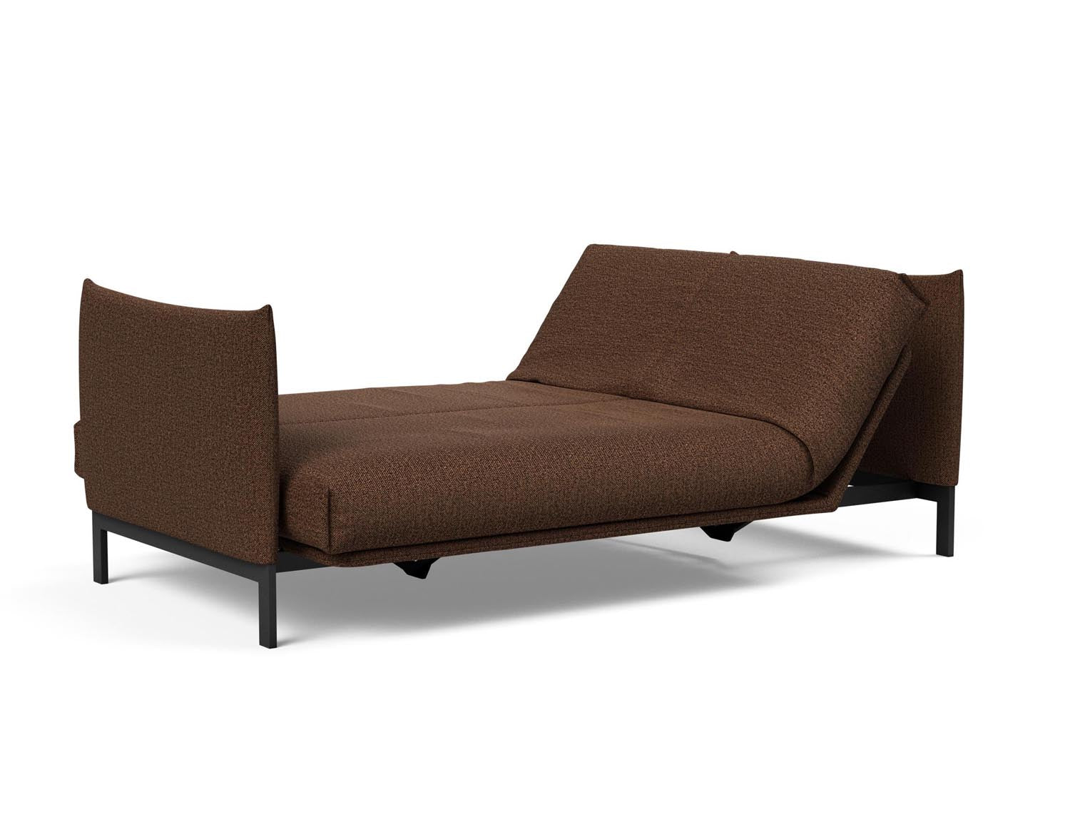 Erleben Sie das Junus 140 Bettsofa mit stilvollem Nordic Cover und Soft Spring, perfekt für gemütliche Abende und stilvolle Einrichtung.