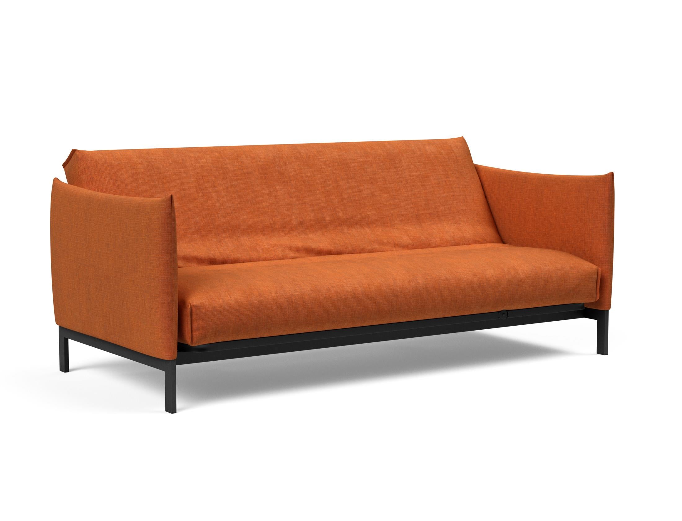 Erleben Sie das Junus 140 Bettsofa mit Nordic Cover von Innovation Living – eine perfekte Kombination aus modernem Stil und erstklassigem Schlafkomfort.