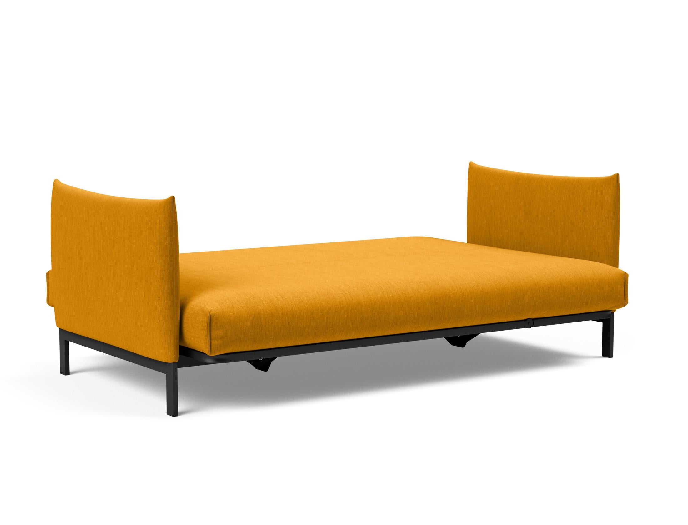 Erleben Sie das Junus 140 Bettsofa mit Nordic Cover von Innovation Living – eine perfekte Kombination aus modernem Stil und erstklassigem Schlafkomfort.
