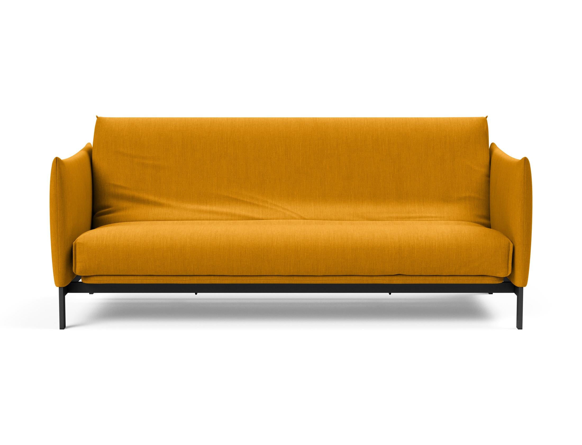 Erleben Sie das Junus 140 Bettsofa mit stilvollem Nordic Cover und Soft Spring, perfekt für gemütliche Abende und stilvolle Einrichtung.