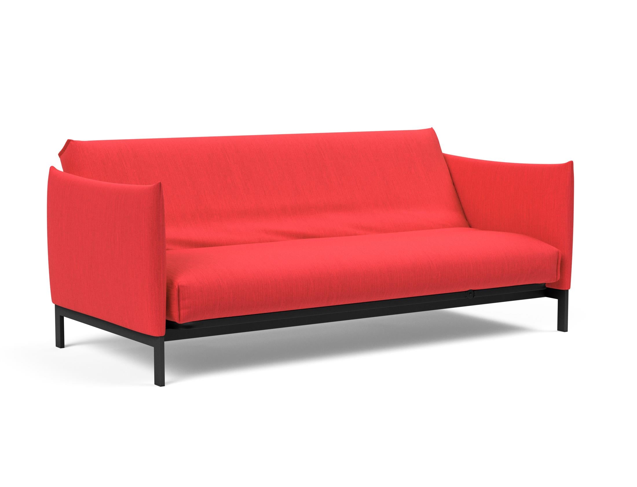 Erleben Sie das Junus 140 Bettsofa mit Nordic Cover von Innovation Living – eine perfekte Kombination aus modernem Stil und erstklassigem Schlafkomfort.
