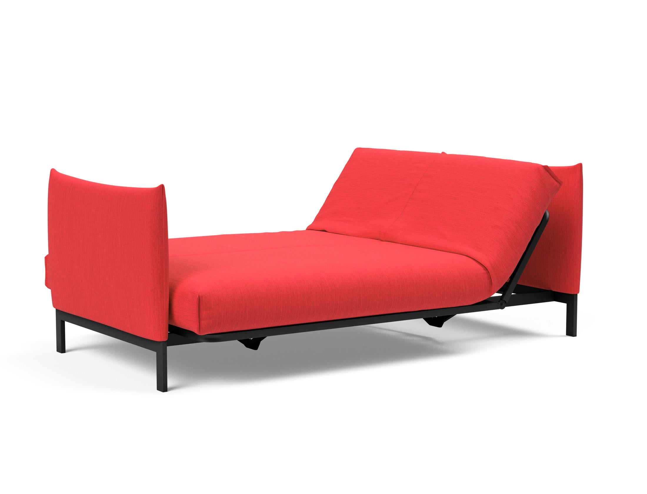 Entdecken Sie das Junus 140 Bettsofa mit Nordic Cover von Innovation Living – stilvolles Design trifft auf hohen Schlafkomfort für Ihr Zuhause.
