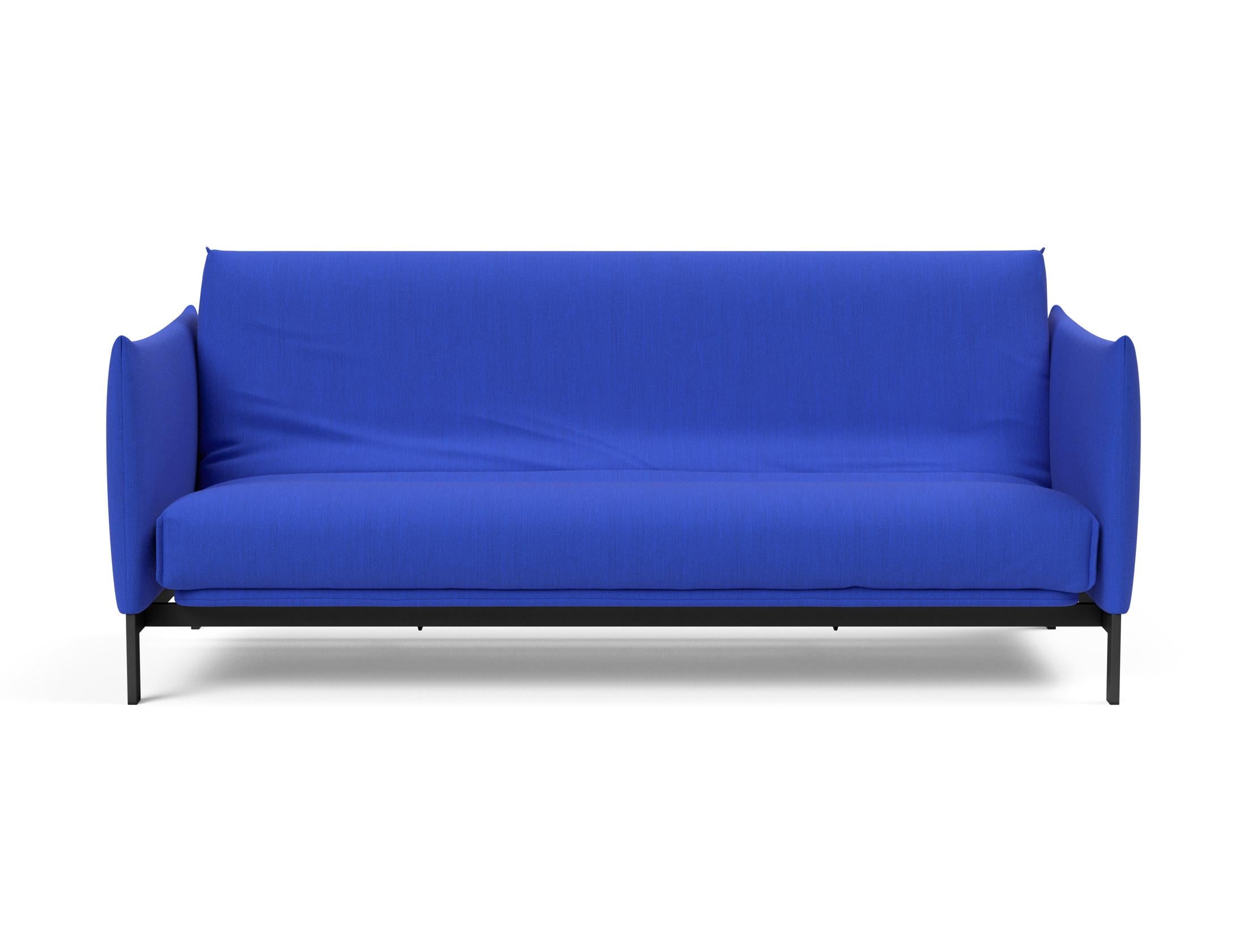 Erleben Sie das Junus 140 Bettsofa mit stilvollem Nordic Cover und Soft Spring, perfekt für gemütliche Abende und stilvolle Einrichtung.