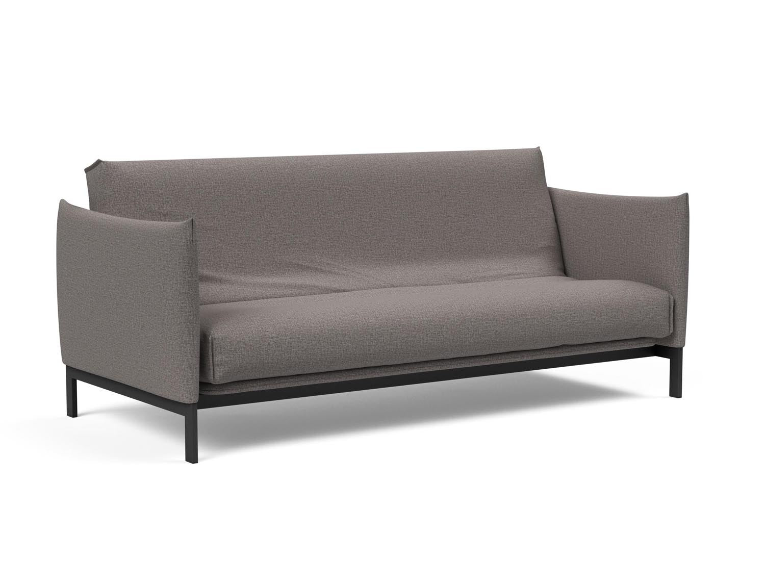 Erleben Sie das Junus 140 Bettsofa mit stilvollem Nordic Cover und Soft Spring, perfekt für gemütliche Abende und stilvolle Einrichtung.
