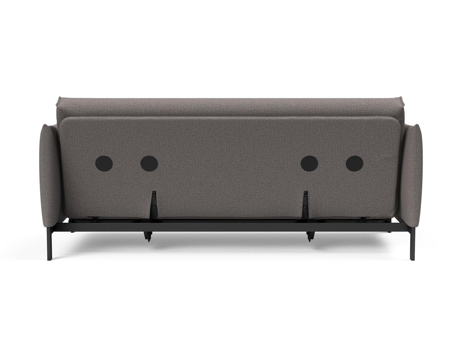 Erleben Sie das Junus 140 Bettsofa mit stilvollem Nordic Cover und Soft Spring, perfekt für gemütliche Abende und stilvolle Einrichtung.