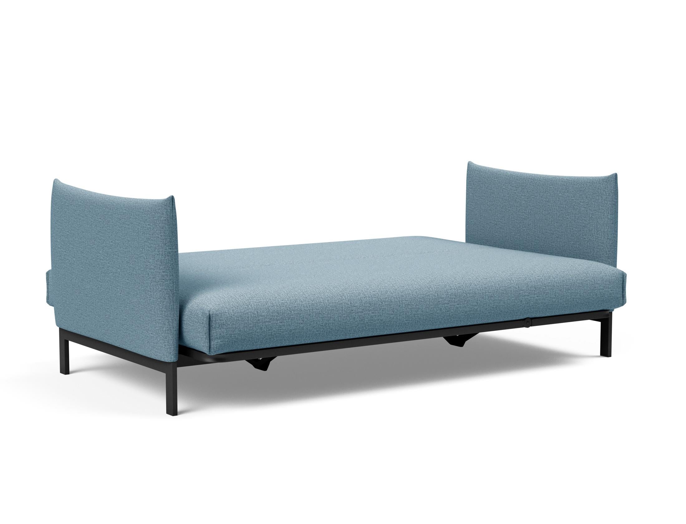 Entdecken Sie das Junus 140 Bettsofa mit Nordic Cover von Innovation Living – stilvolles Design trifft auf hervorragende Schlafqualität.