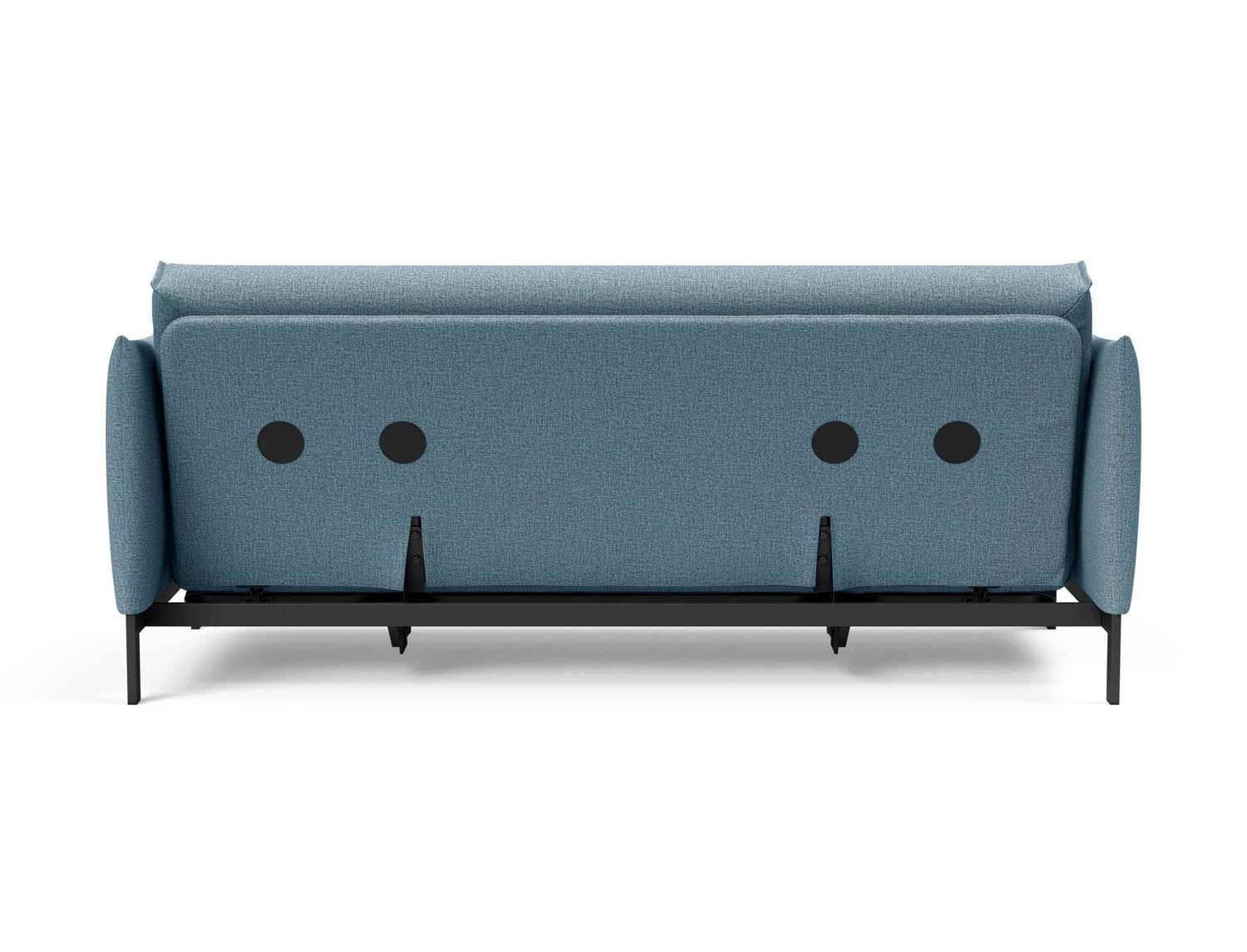Erleben Sie das Junus 140 Bettsofa mit stilvollem Nordic Cover und Soft Spring, perfekt für gemütliche Abende und stilvolle Einrichtung.