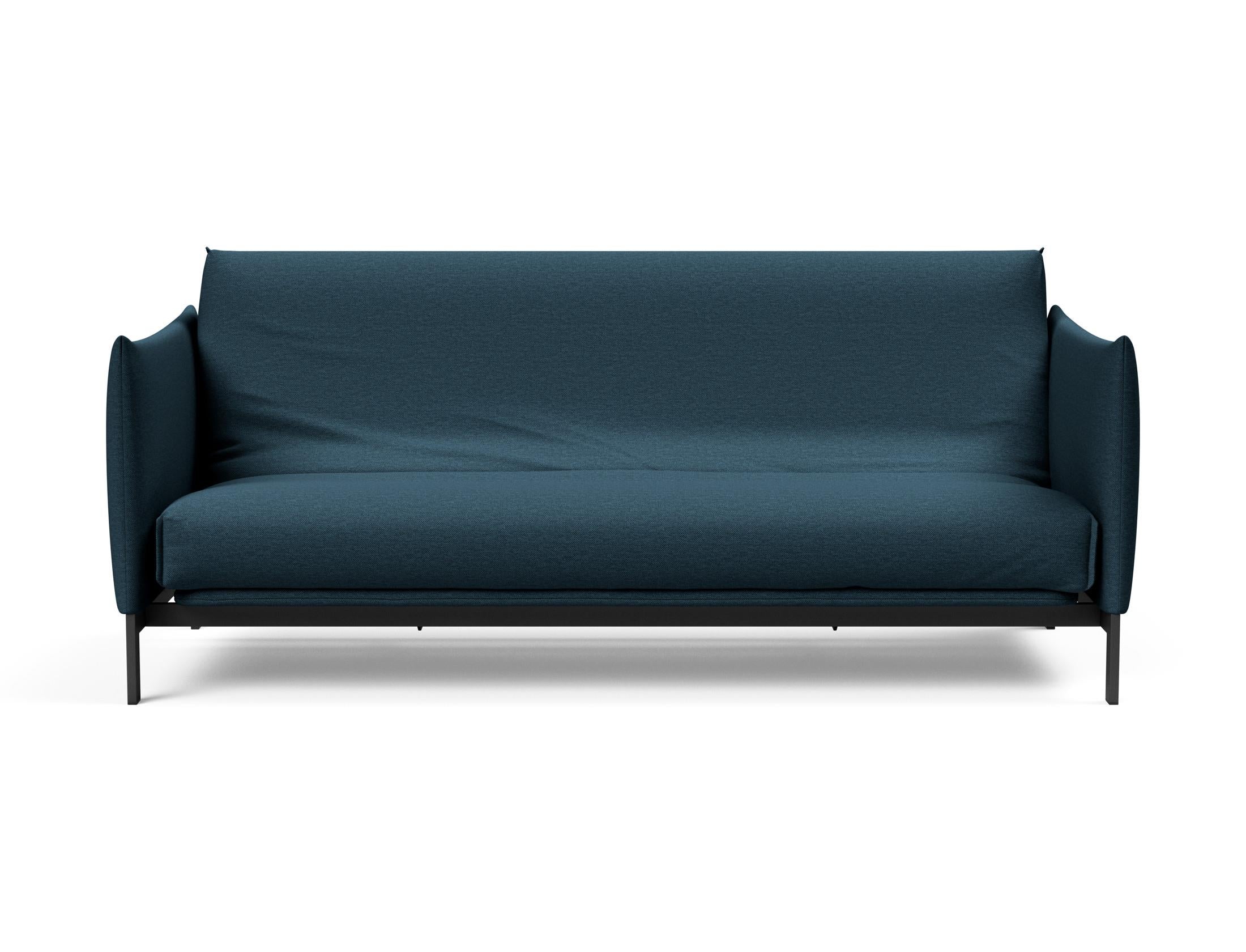 Erleben Sie das Junus 140 Bettsofa mit stilvollem Nordic Cover und Soft Spring, perfekt für gemütliche Abende und stilvolle Einrichtung.
