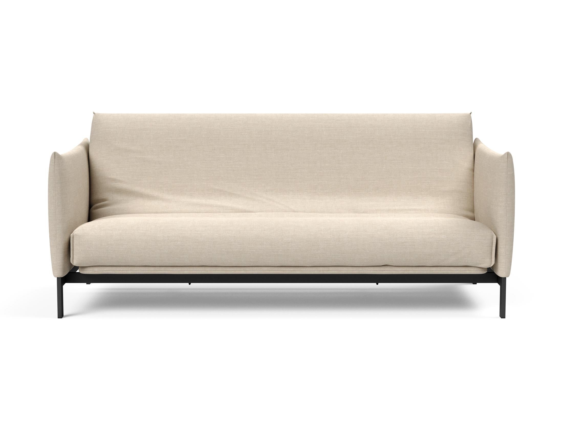 Entdecken Sie das Junus 140 Bettsofa mit elegantem Nordic Cover und komfortablem Soft Spring, ideal für modernes Wohnen und entspannte Nächte.