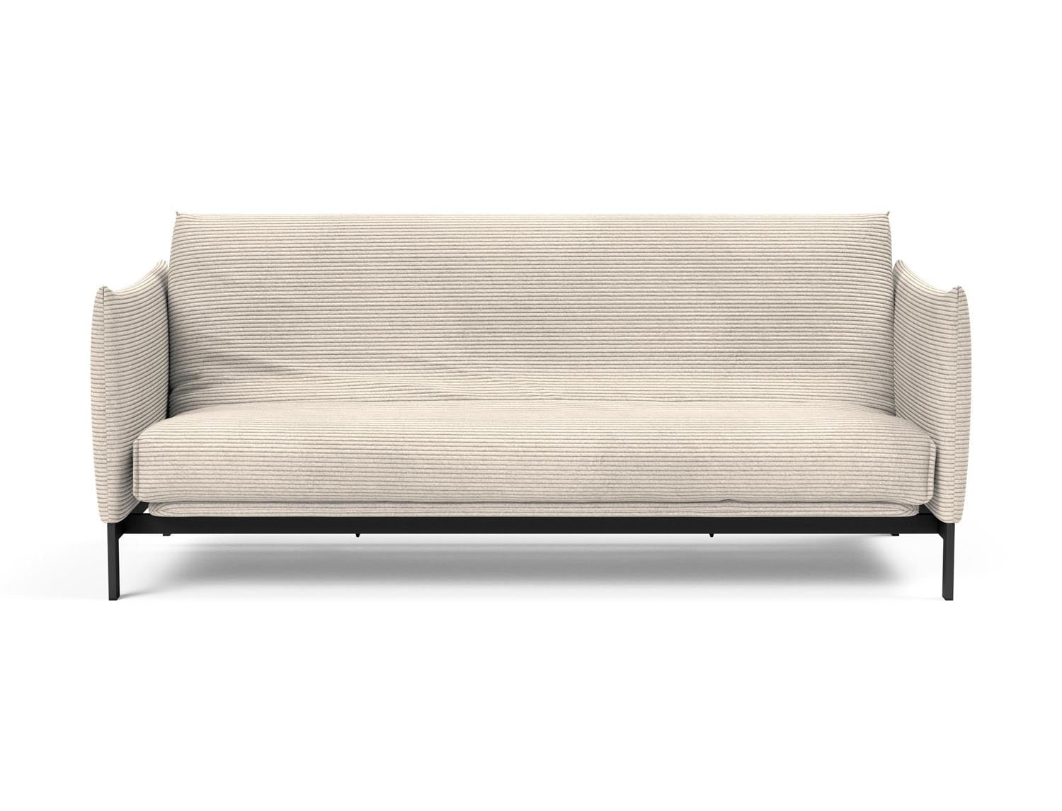 Erleben Sie das Junus 140 Bettsofa mit stilvollem Nordic Cover und Soft Spring, perfekt für gemütliche Abende und stilvolle Einrichtung.