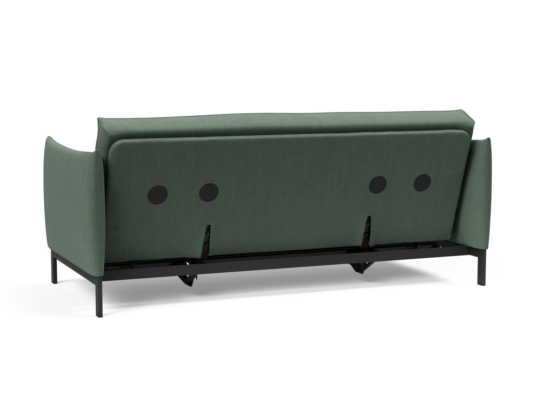 Erleben Sie das Junus 140 Bettsofa mit stilvollem Sharp Plus Cover und bequemer Soft Spring Polsterung – ideal für modernes Wohnen!