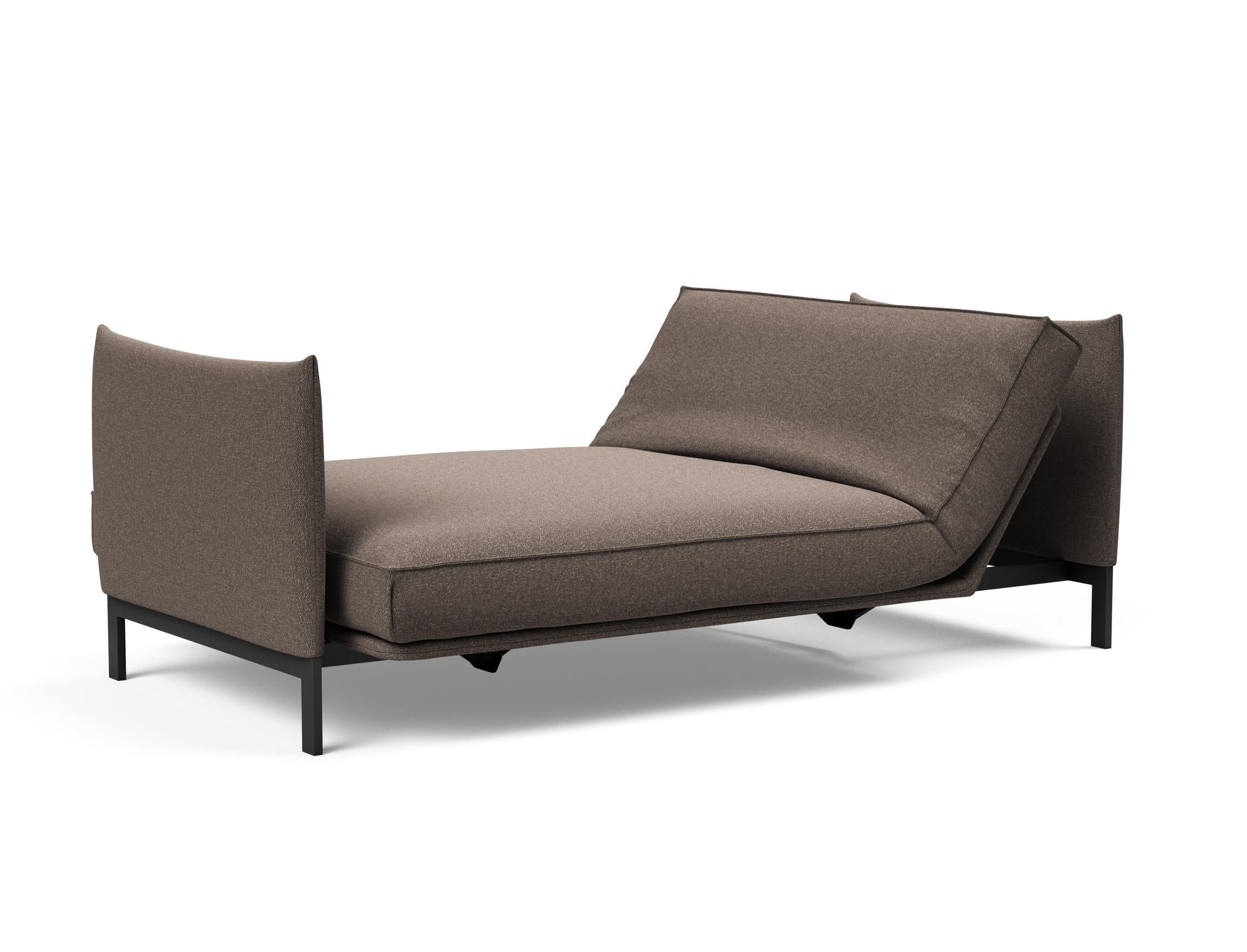Erleben Sie das Junus 140 Bettsofa mit stilvollem Sharp Plus Cover und bequemer Soft Spring Polsterung – ideal für jeden Wohnraum!