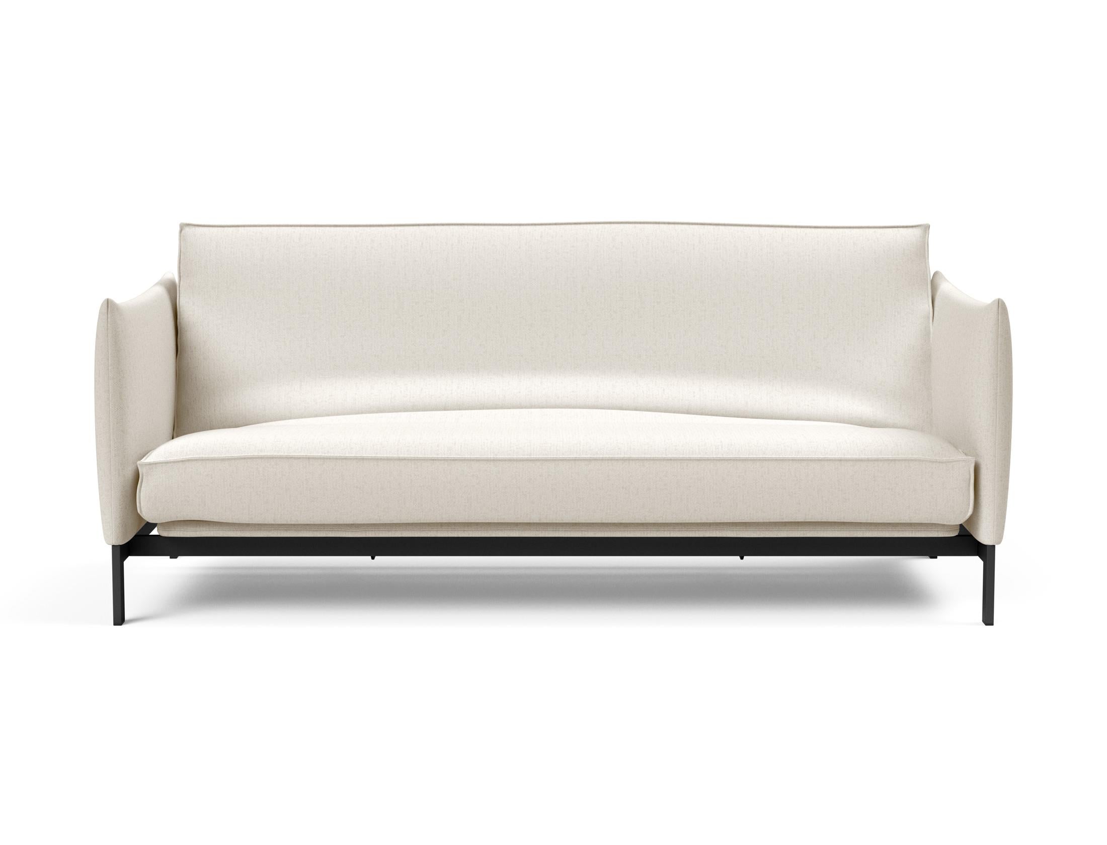 Erleben Sie das Junus 140 Bettsofa mit stilvollem Sharp Plus Cover und bequemer Soft Spring Polsterung – ideal für modernes Wohnen!