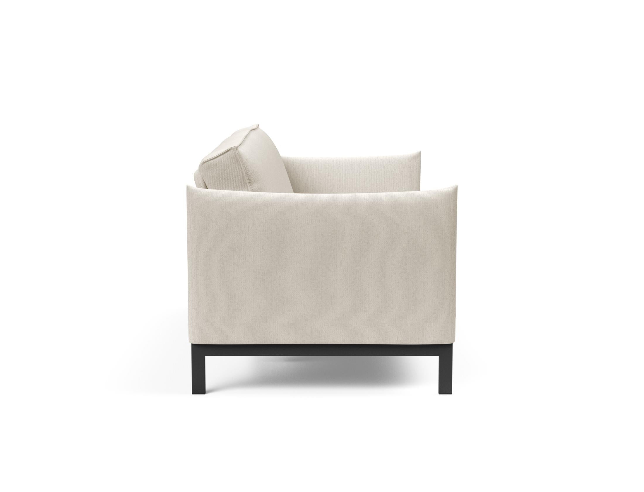 Erleben Sie das Junus 140 Bettsofa mit stilvollem Sharp Plus Cover und bequemer Soft Spring Polsterung – ideal für jeden Wohnraum!