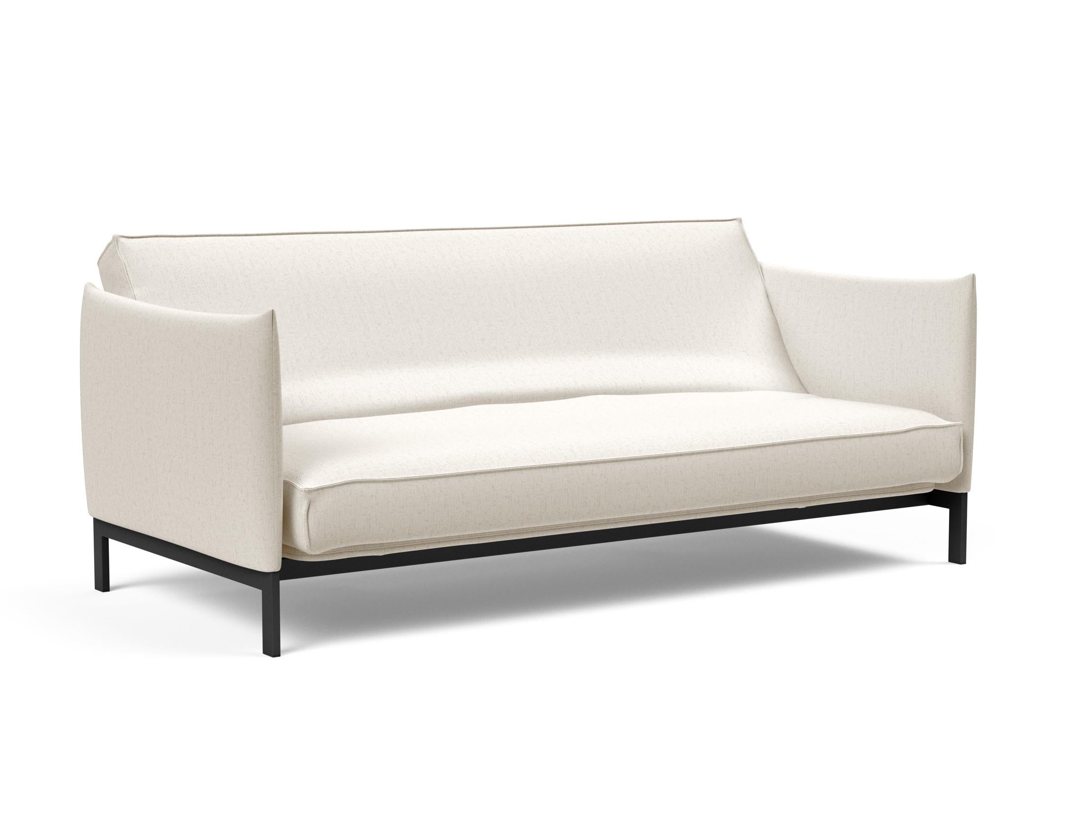 Entdecken Sie das Junus 140 Bettsofa mit elegantem Sharp Plus Bezug und komfortabler Soft Spring Polsterung – perfekt für jeden Wohnraum!