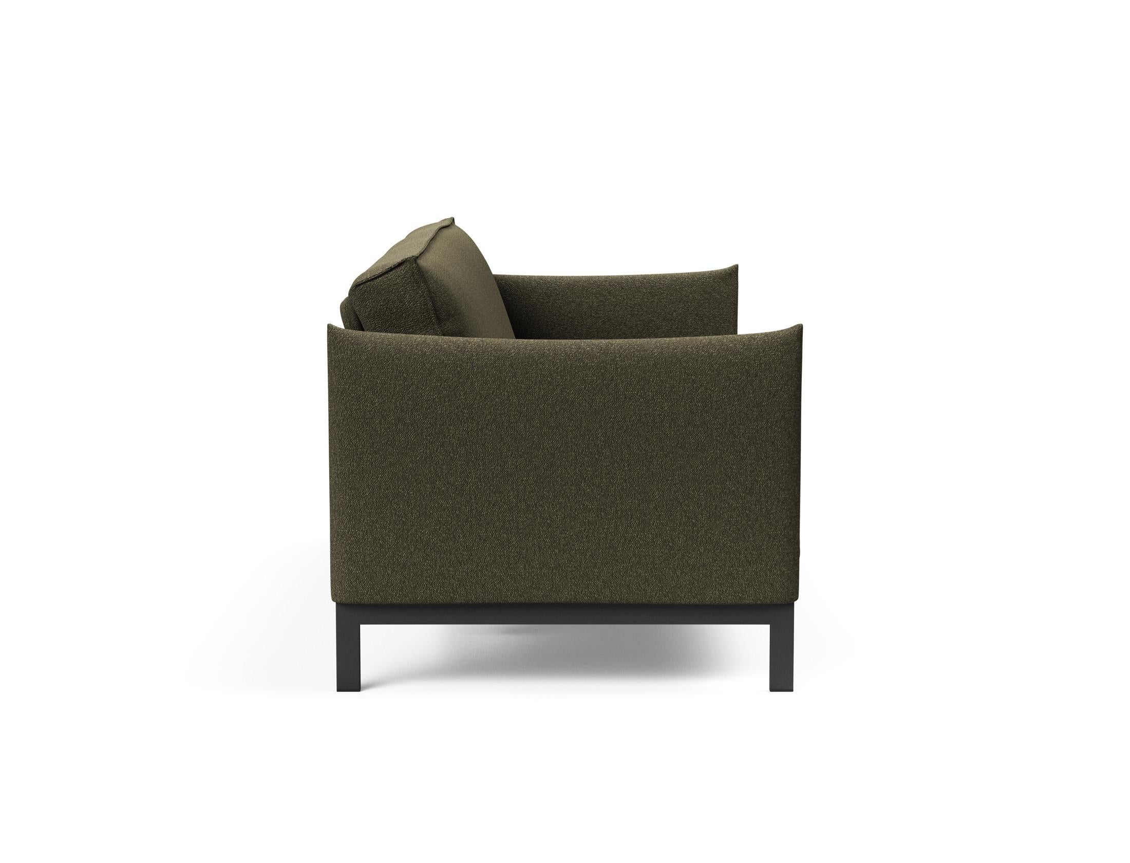 Erleben Sie das Junus 140 Bettsofa mit stilvollem Sharp Plus Cover und bequemer Soft Spring Polsterung – ideal für Ihr Zuhause!
