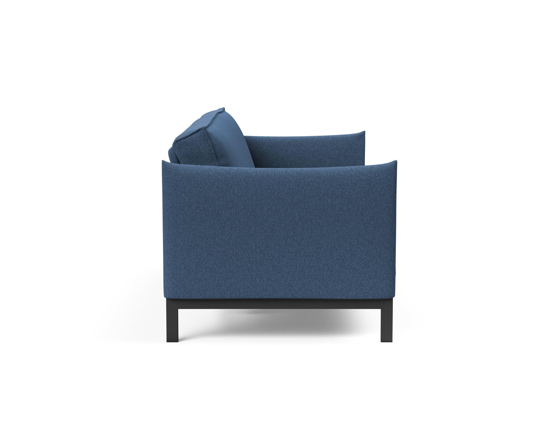 Erleben Sie das Junus 140 Bettsofa mit stilvollem Sharp Plus Cover und bequemer Soft Spring Polsterung – ideal für modernes Wohnen!