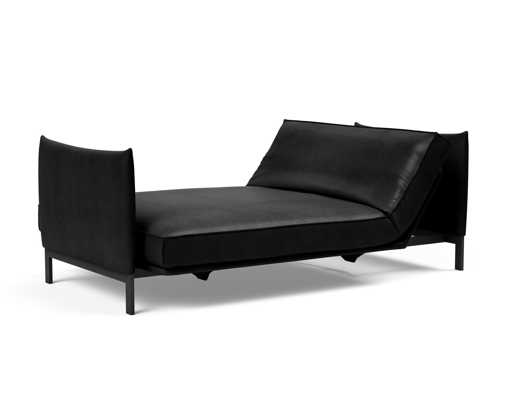Erleben Sie das Junus 140 Bettsofa mit stilvollem Sharp Plus Cover und bequemer Soft Spring Polsterung – ideal für modernes Wohnen!