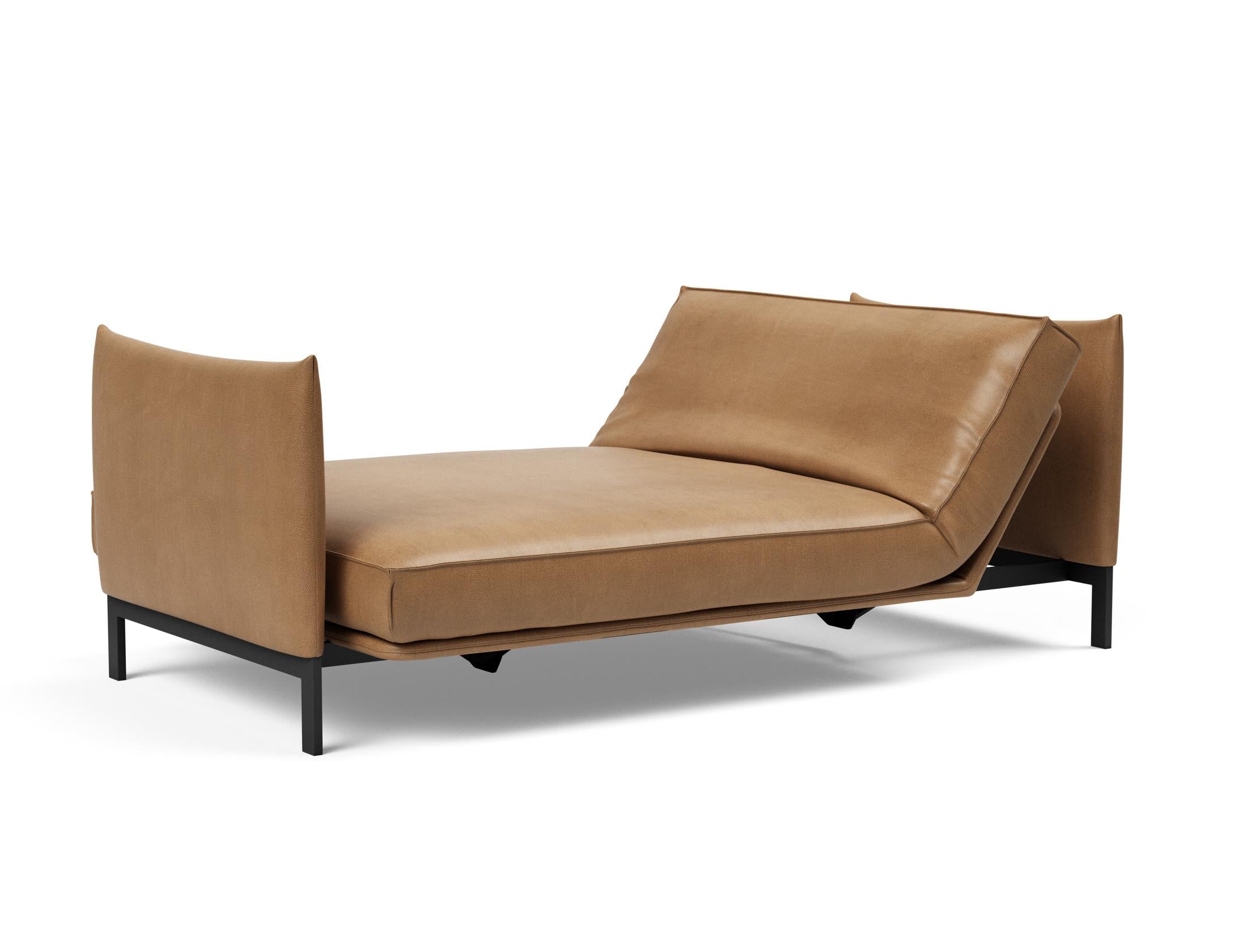 Erleben Sie das Junus 140 Bettsofa mit stilvollem Sharp Plus Cover und bequemer Soft Spring Polsterung – ideal für Ihr Zuhause!