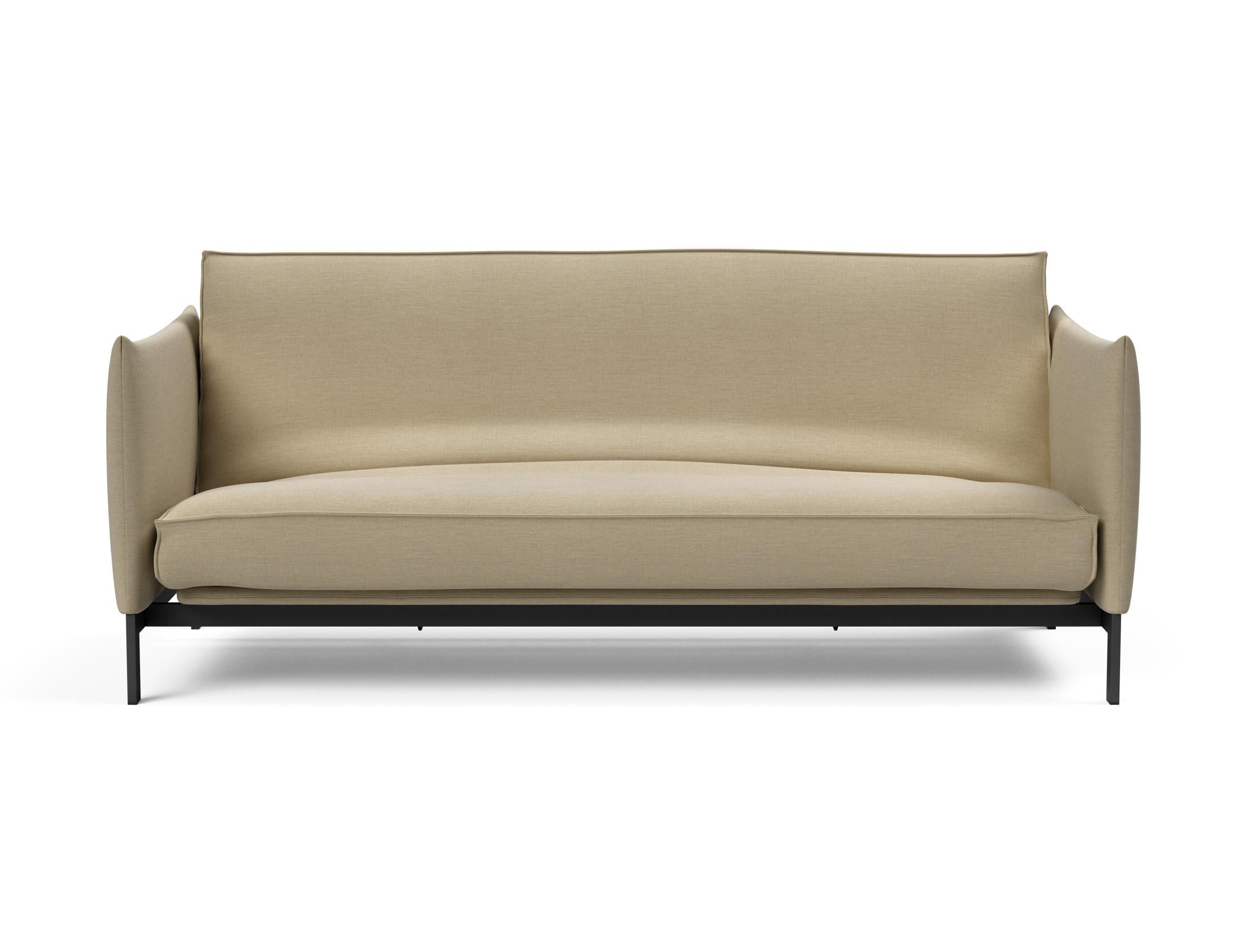 Erleben Sie das Junus 140 Bettsofa mit stilvollem Sharp Plus Cover und bequemer Soft Spring Polsterung – ideal für jeden Wohnraum!