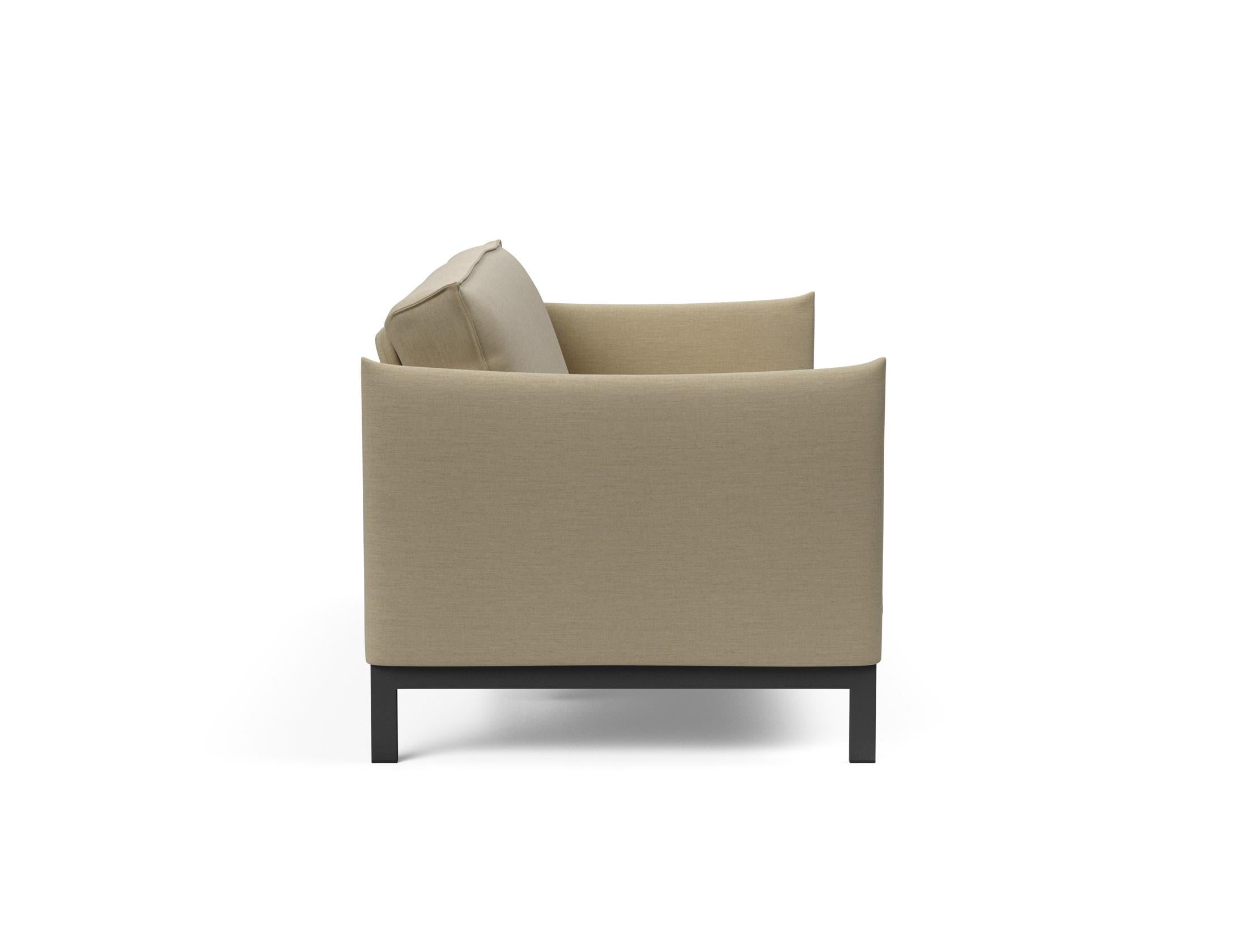 Erleben Sie das Junus 140 Bettsofa mit stilvollem Sharp Plus Cover und bequemer Soft Spring Polsterung – ideal für Ihr Zuhause!