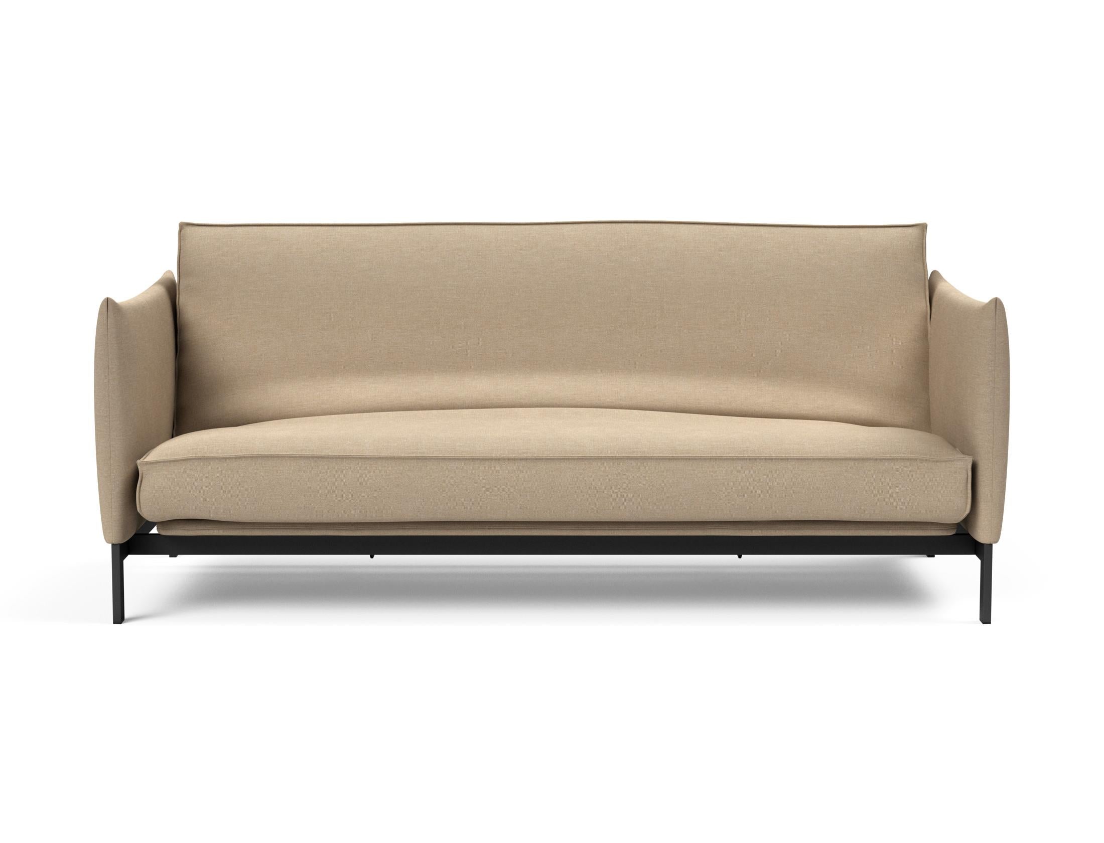 Entdecken Sie das Junus 140 Bettsofa mit elegantem Sharp Plus Bezug und komfortabler Soft Spring Polsterung – perfekt für jeden Wohnraum!