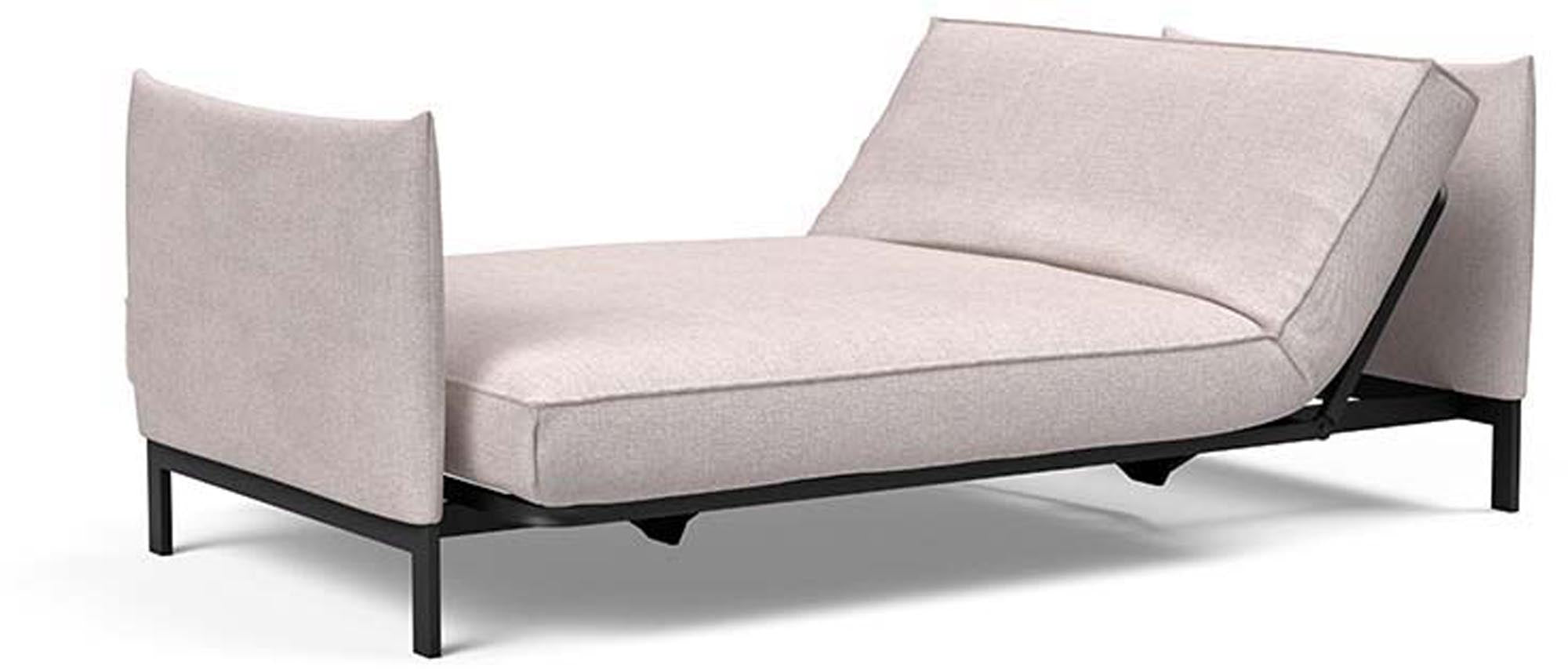 Erleben Sie das Junus 140 Bettsofa Sharp Plus Cover von Innovation Living – modern, funktional und perfekt für kleine Räume.