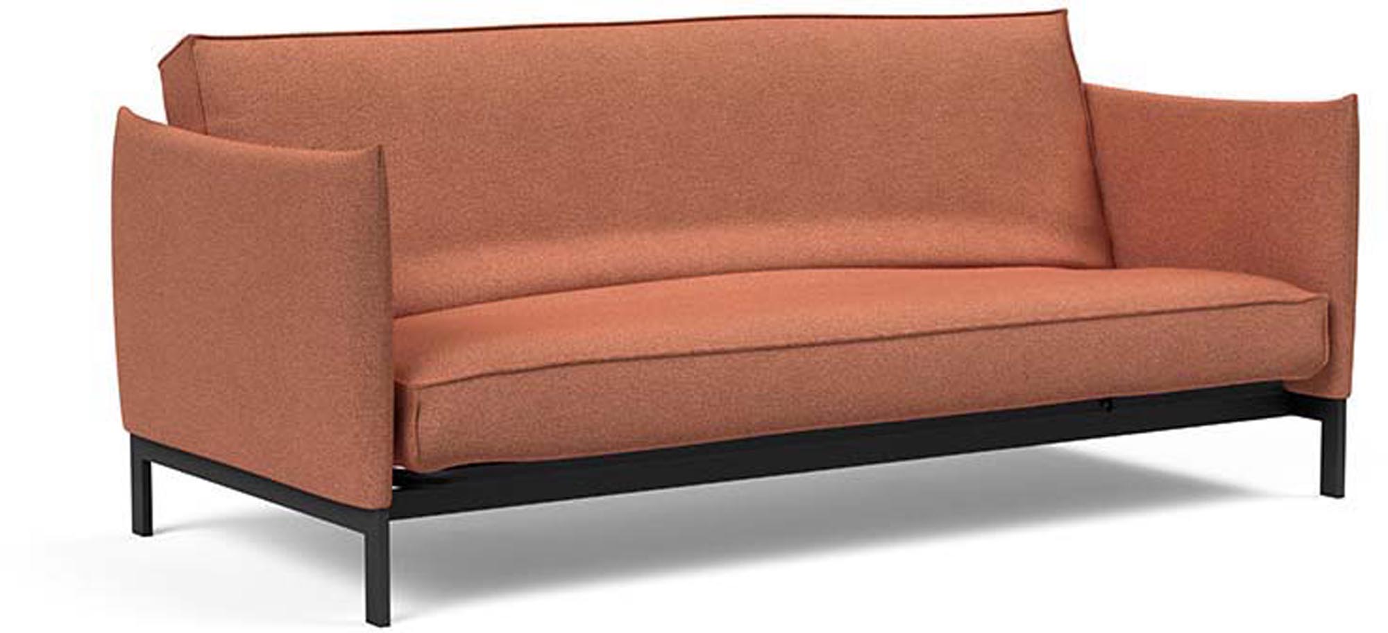 Entdecken Sie das Junus 140 Bettsofa Sharp Plus Cover von Innovation Living – stilvoll, platzsparend und ideal für vielseitige Wohnkonzepte.