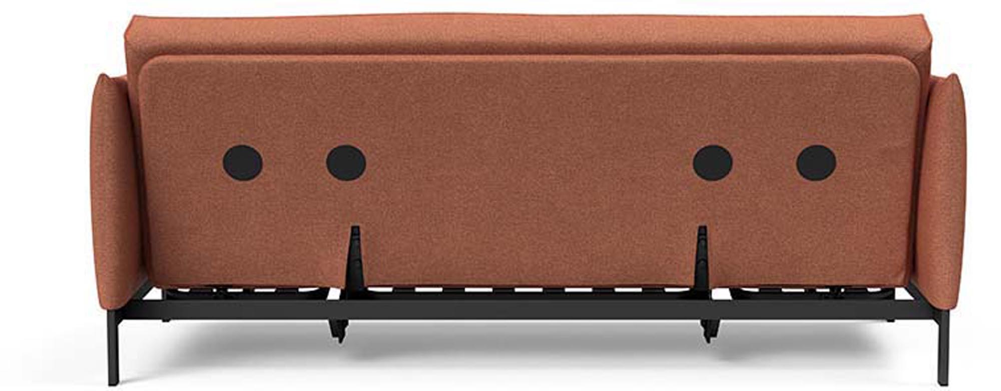 Entdecken Sie das Junus 140 Bettsofa Sharp Plus Cover von Innovation Living – stilvoll, platzsparend und ideal für vielseitige Wohnkonzepte.
