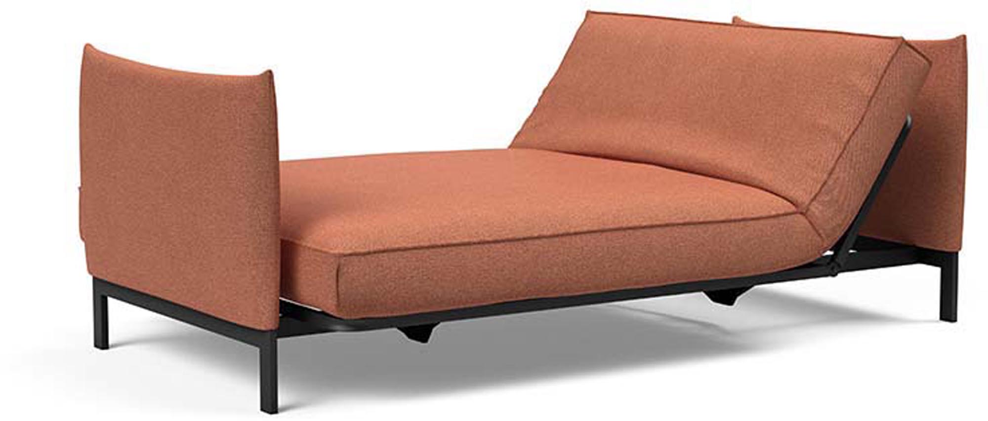 Erleben Sie das Junus 140 Bettsofa Sharp Plus Cover von Innovation Living – modern, funktional und perfekt für kleine Räume.