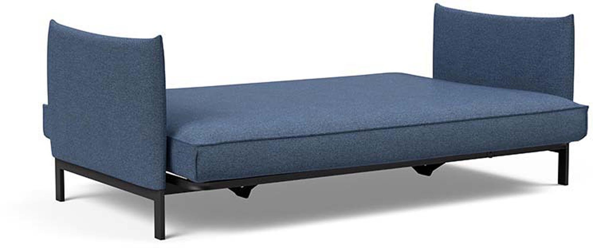 Entdecken Sie das Junus 140 Bettsofa Sharp Plus Cover von Innovation Living – stilvoll, platzsparend und ideal für vielseitige Wohnkonzepte.