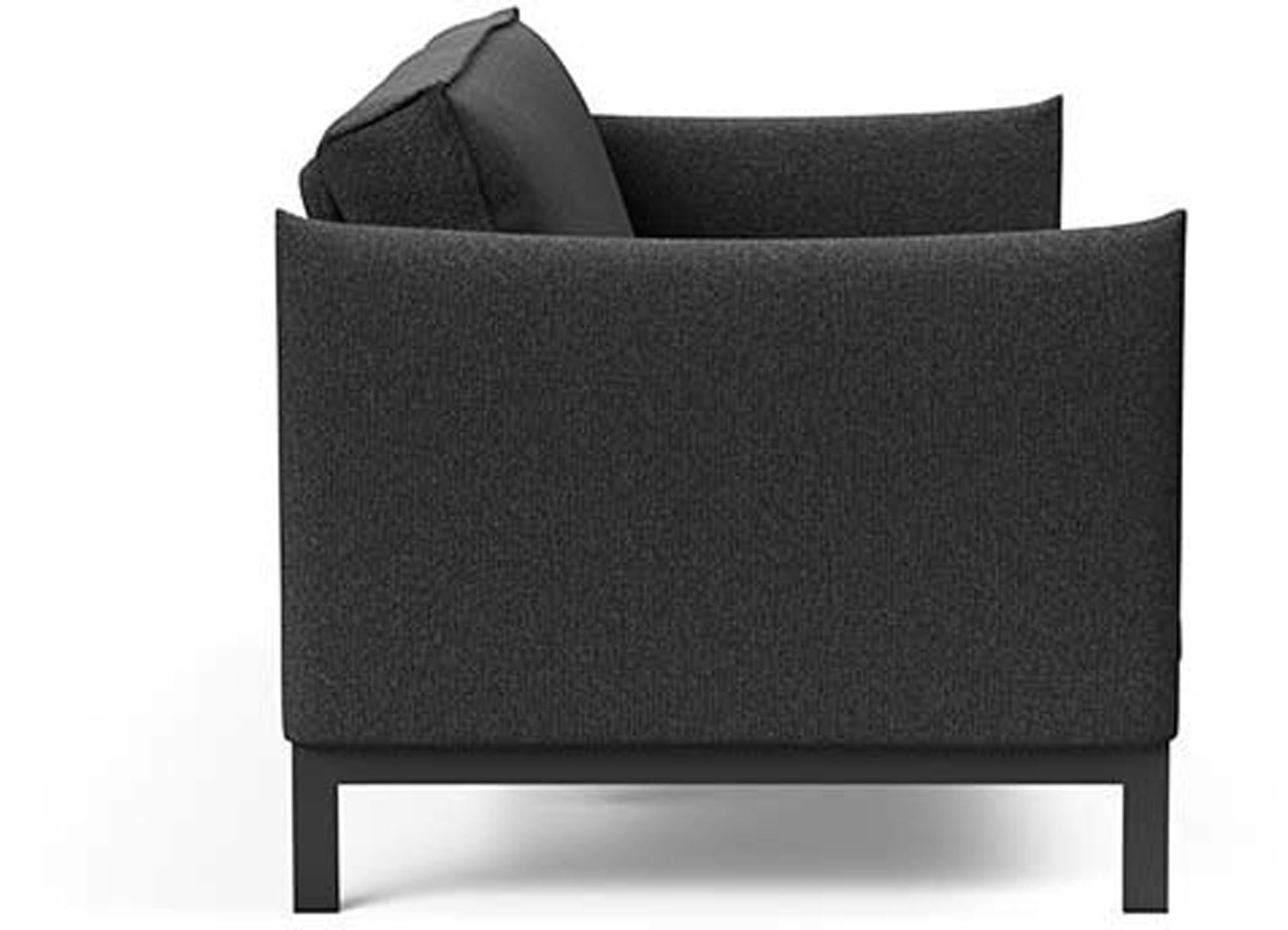 Erleben Sie das Junus 140 Bettsofa Sharp Plus Cover von Innovation Living – modern, funktional und perfekt für kleine Räume.