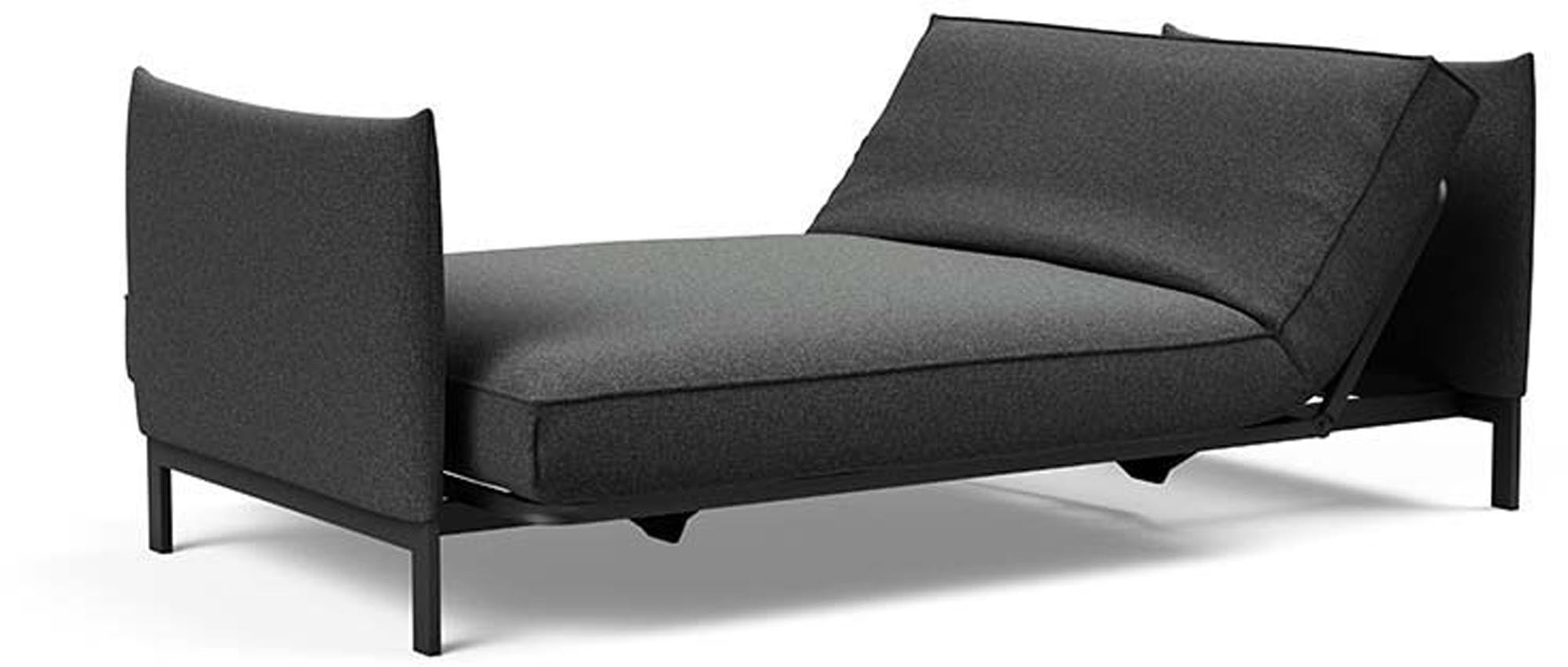 Erleben Sie das Junus 140 Bettsofa Sharp Plus Cover von Innovation Living – modern, funktional und perfekt für kleine Räume.
